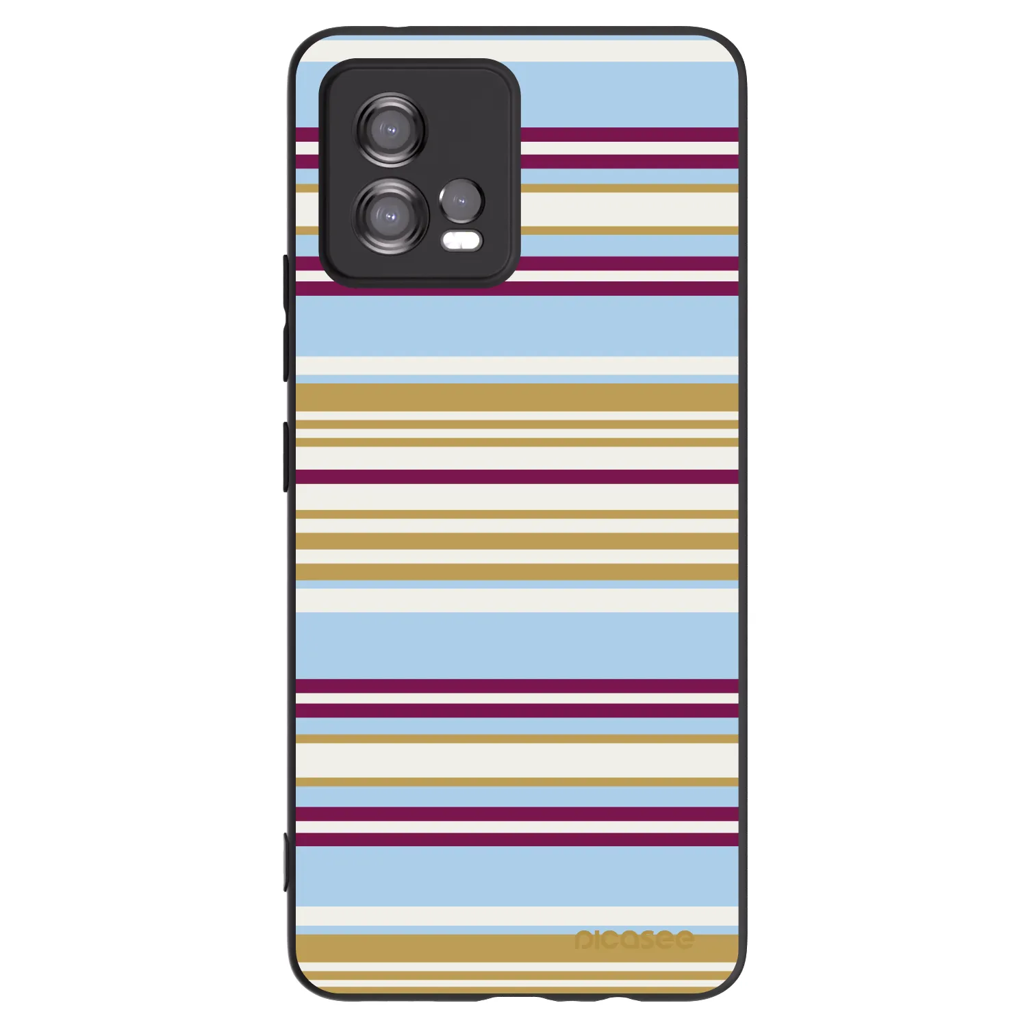 Picasee fekete szilikon tok az alábbi mobiltelefonokra Motorola Moto G72 - Souvenir