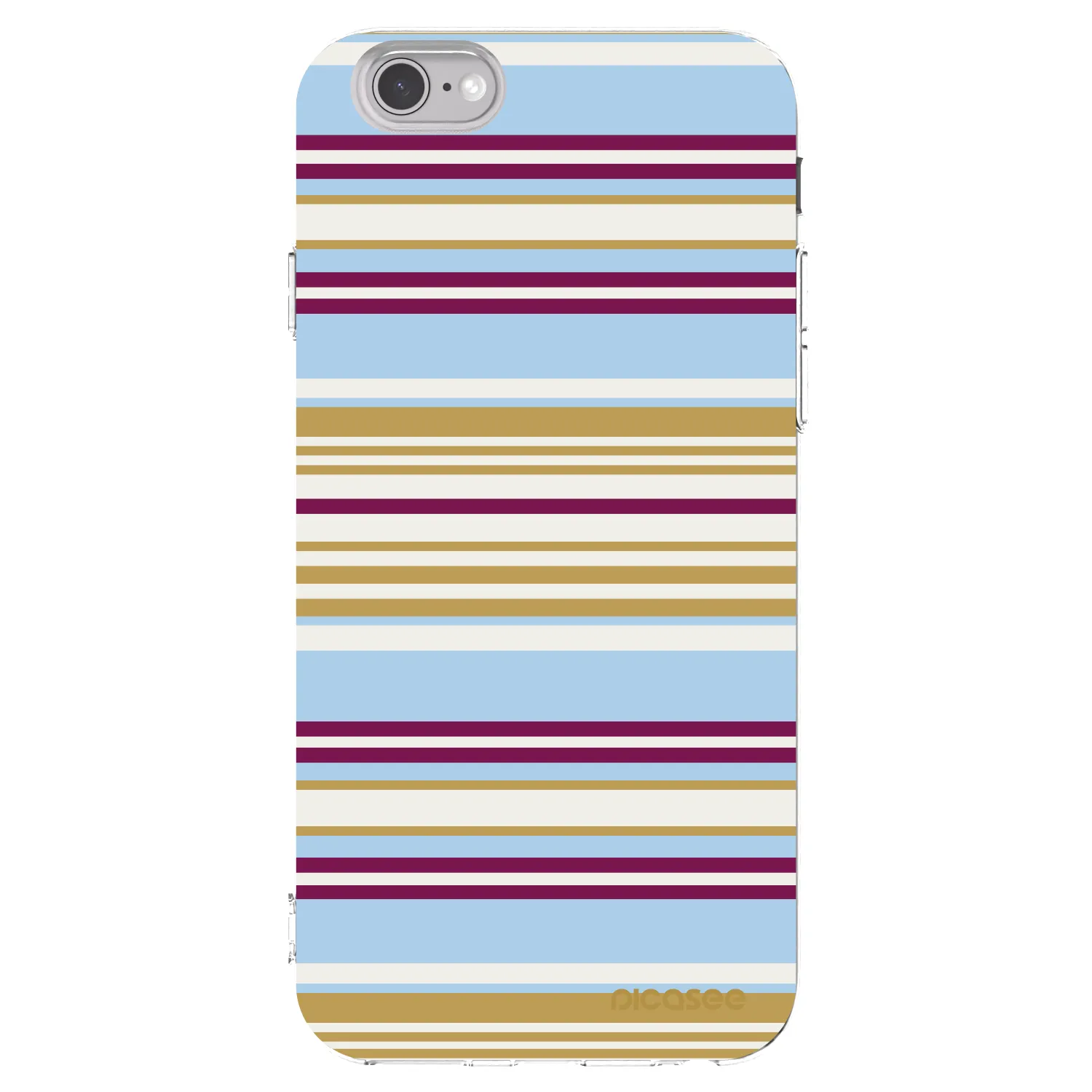 Picasee átlátszó szilikon tok az alábbi mobiltelefonokra Apple iPhone 6/6S - Souvenir