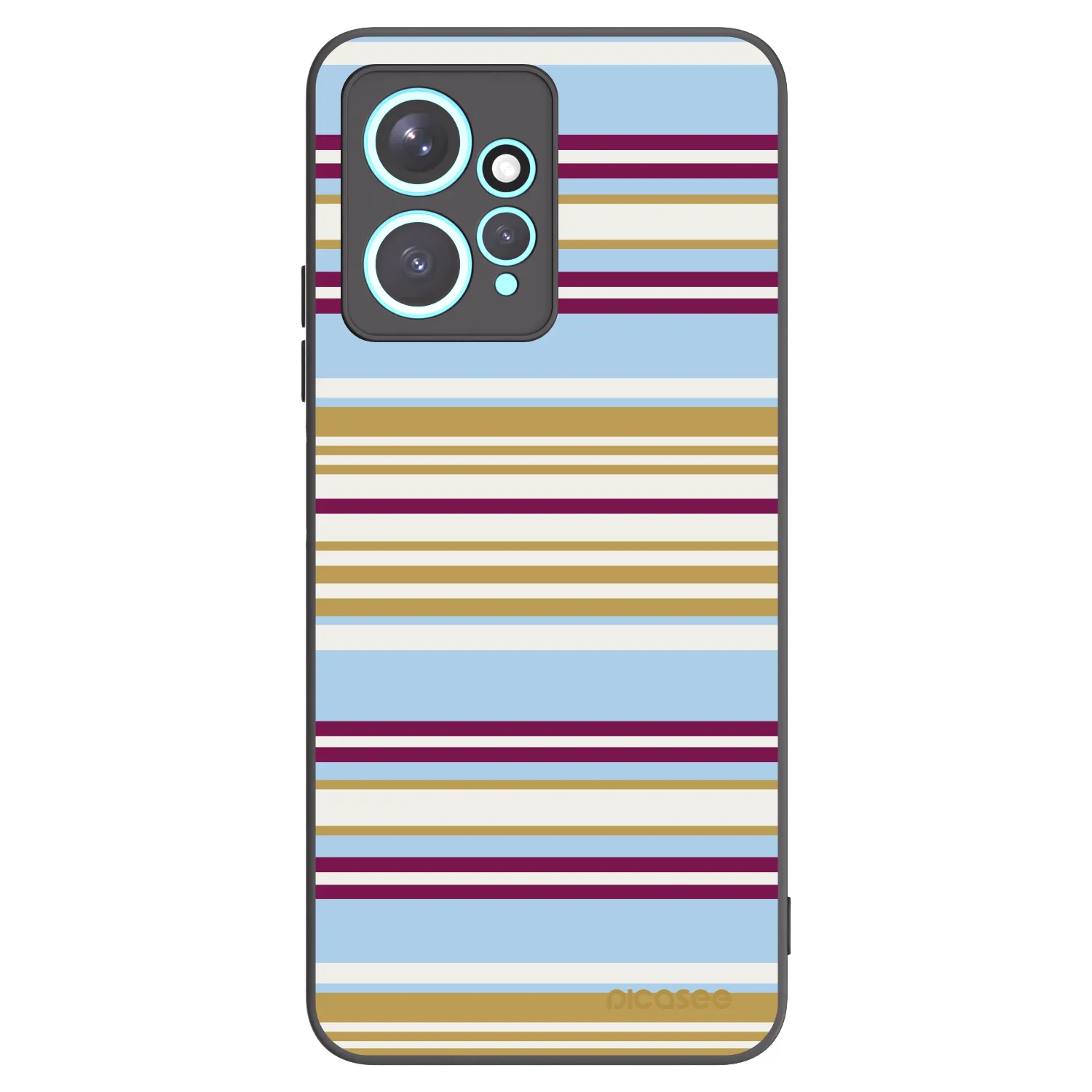 Picasee fekete szilikon tok az alábbi mobiltelefonokra Xiaomi Redmi Note 12 4G - Souvenir