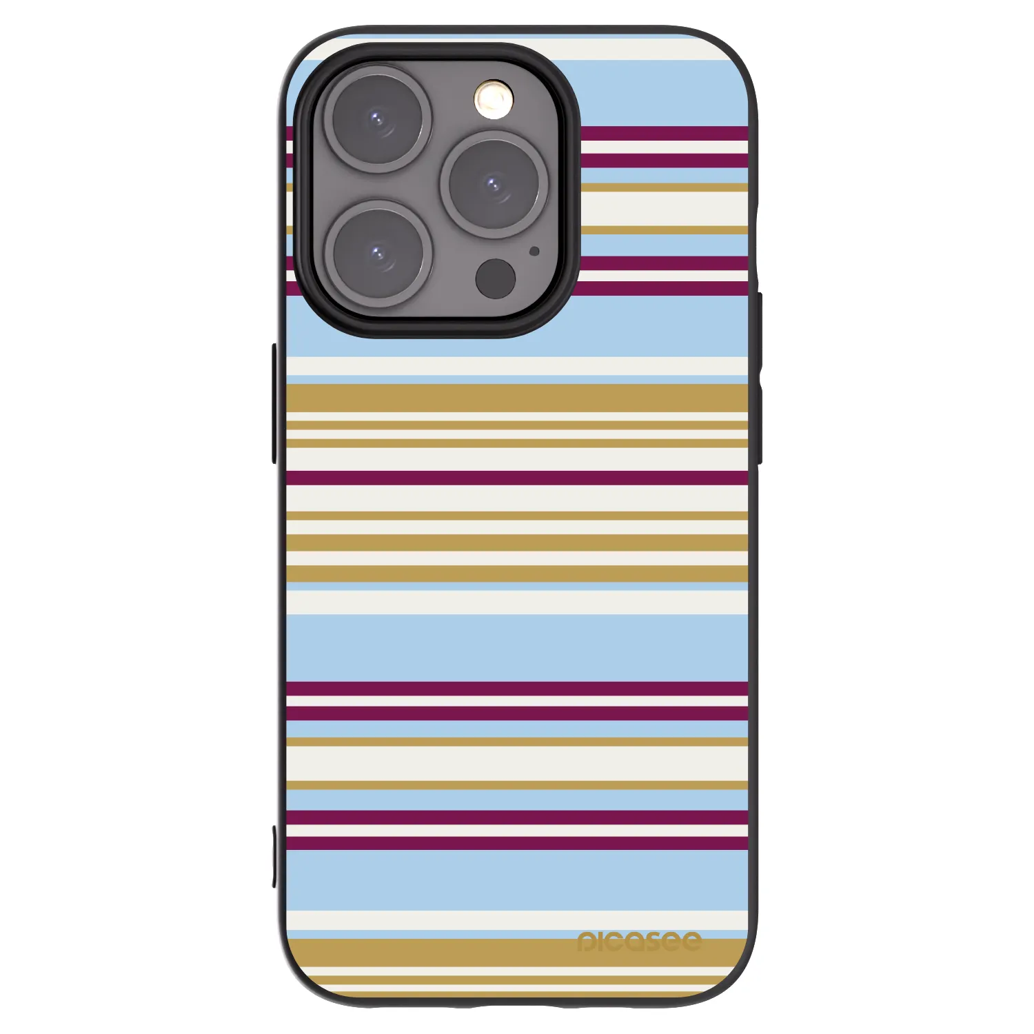 Picasee fekete szilikon tok az alábbi mobiltelefonokra Apple iPhone 15 Pro - Souvenir
