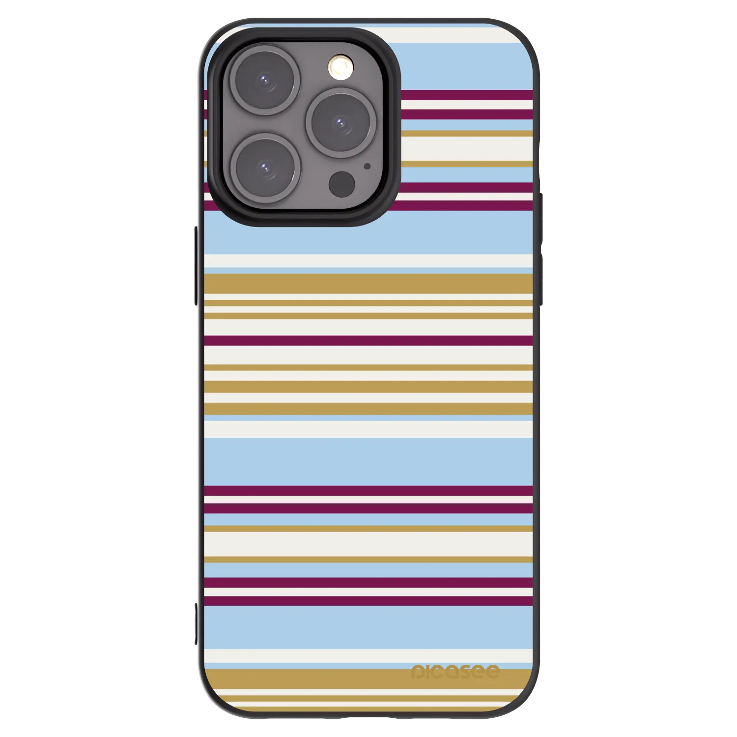 Picasee fekete szilikon tok az alábbi mobiltelefonokra Apple iPhone 15 Pro Max - Souvenir