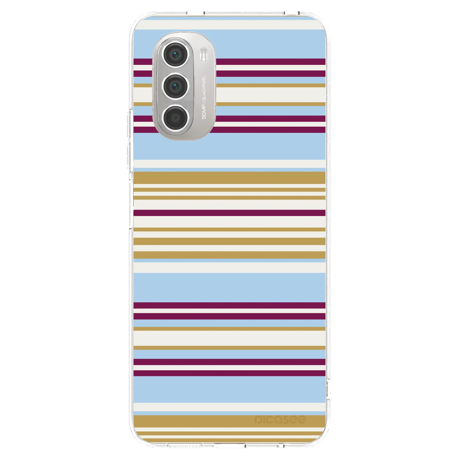 Picasee átlátszó szilikon tok az alábbi mobiltelefonokra Motorola Moto G51 - Souvenir