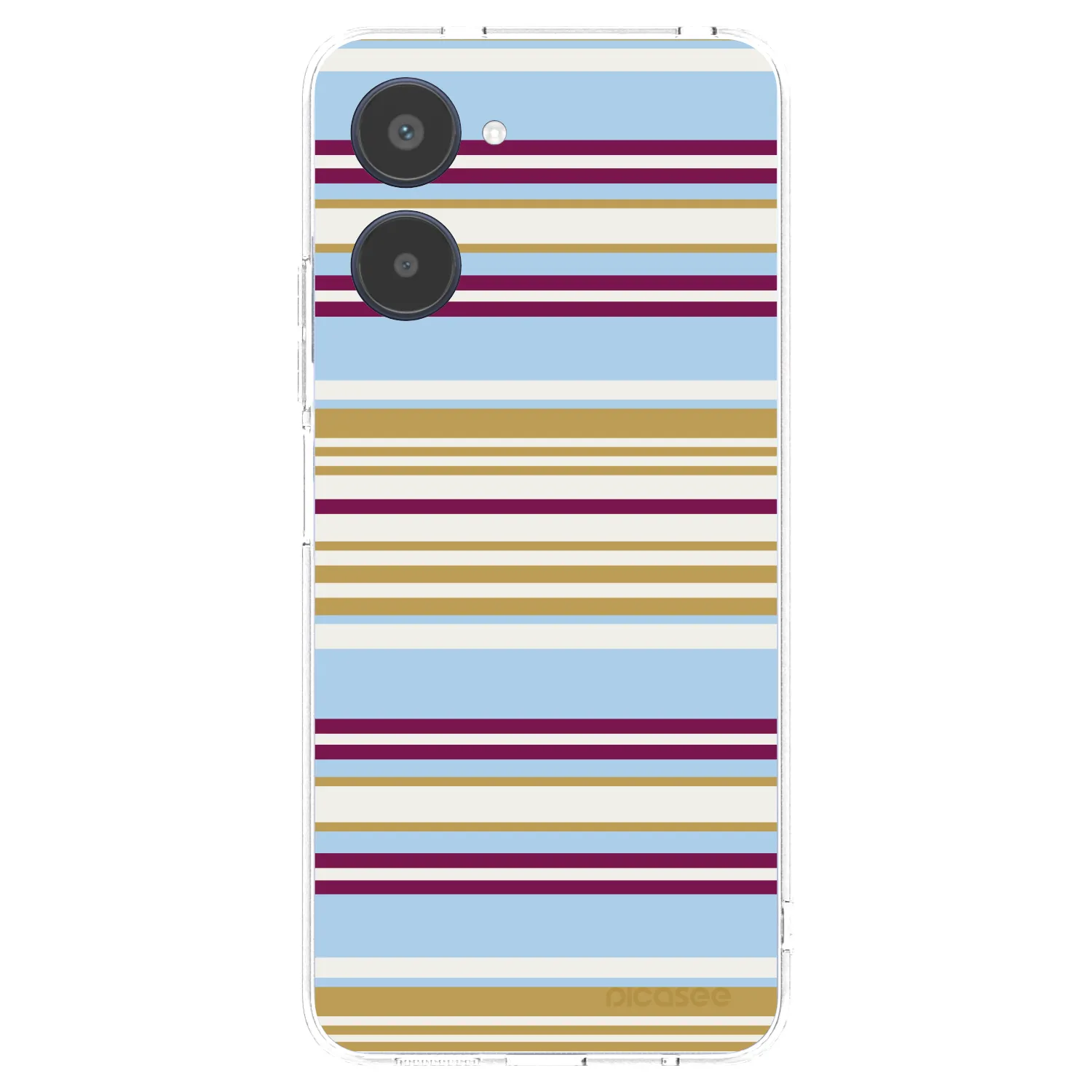 Picasee átlátszó szilikon tok az alábbi mobiltelefonokra Realme 10 4G - Souvenir