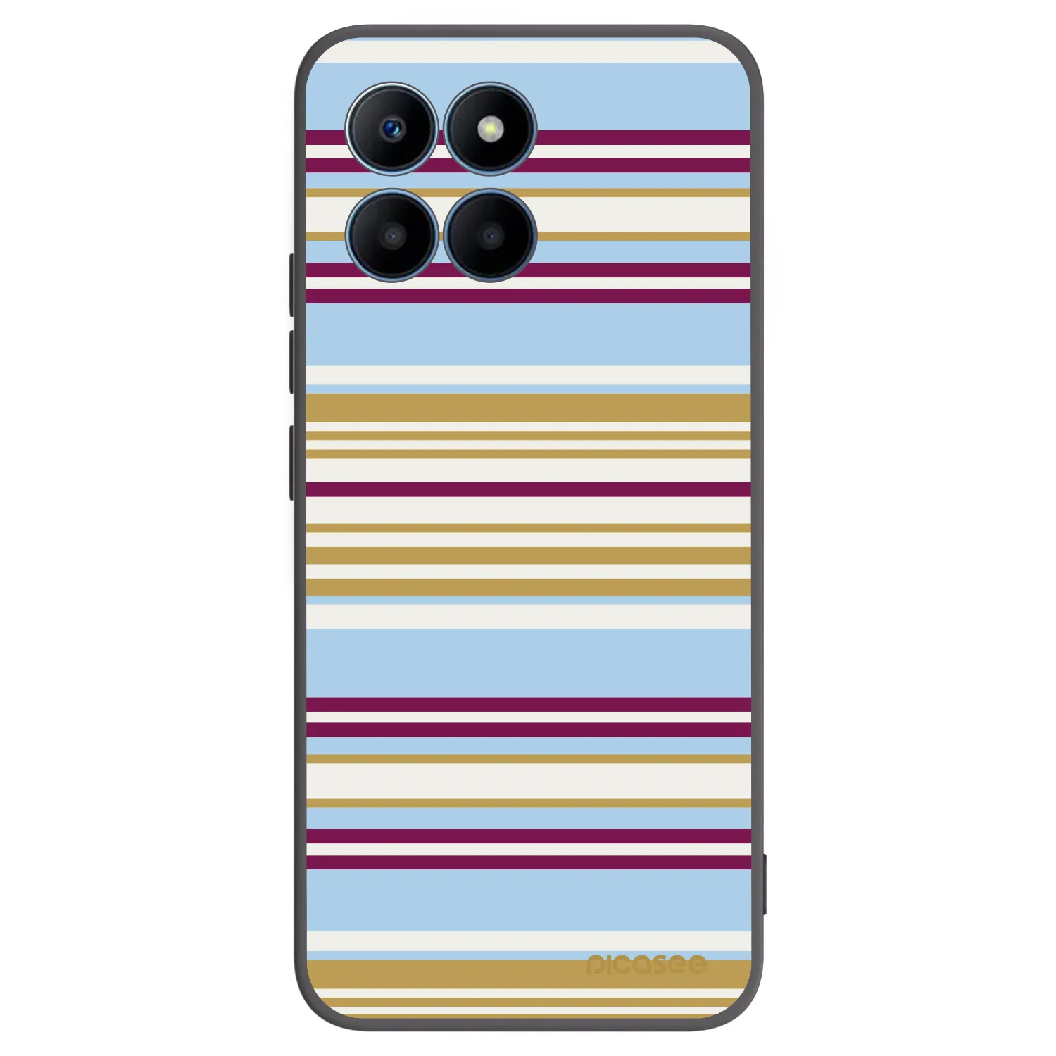 Picasee fekete szilikon tok az alábbi mobiltelefonokra Honor 70 Lite - Souvenir