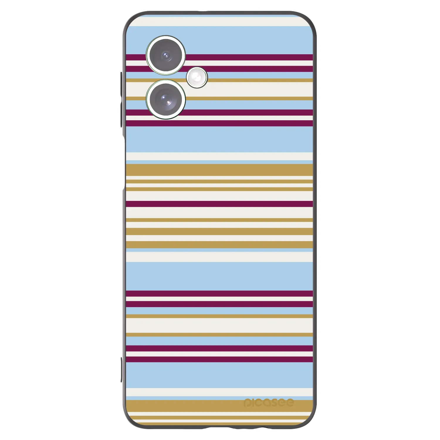 Picasee fekete szilikon tok az alábbi mobiltelefonokra Motorola Moto G54 5G - Souvenir