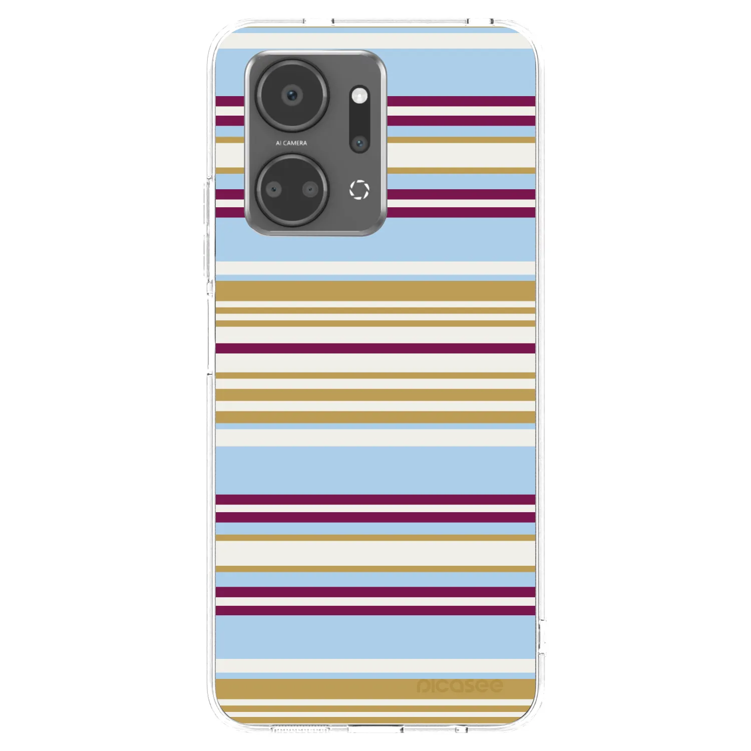 Picasee átlátszó szilikon tok az alábbi mobiltelefonokra Honor X7a - Souvenir