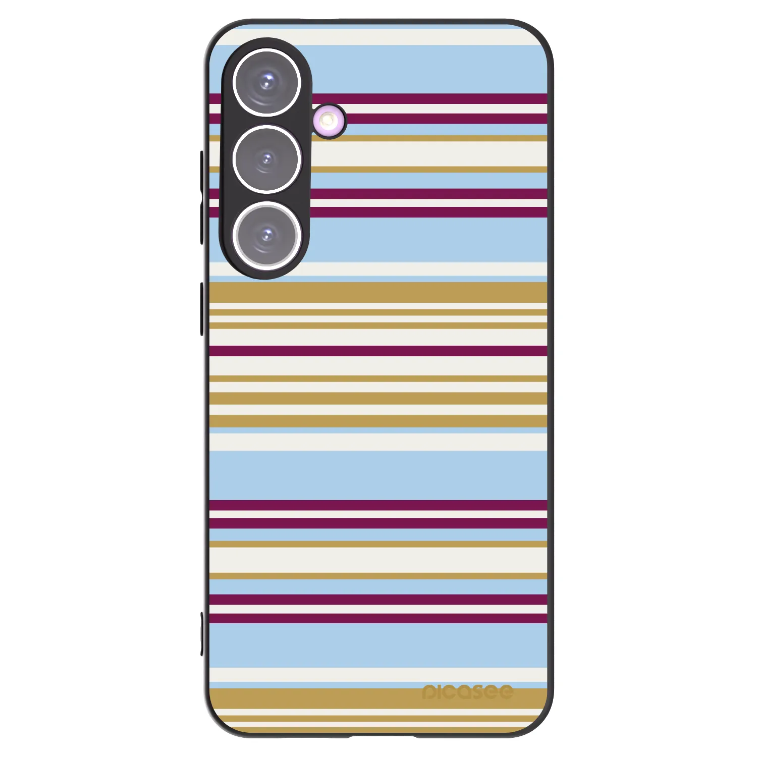 Picasee fekete szilikon tok az alábbi mobiltelefonokra Samsung Galaxy S24+ S926B 5G - Souvenir