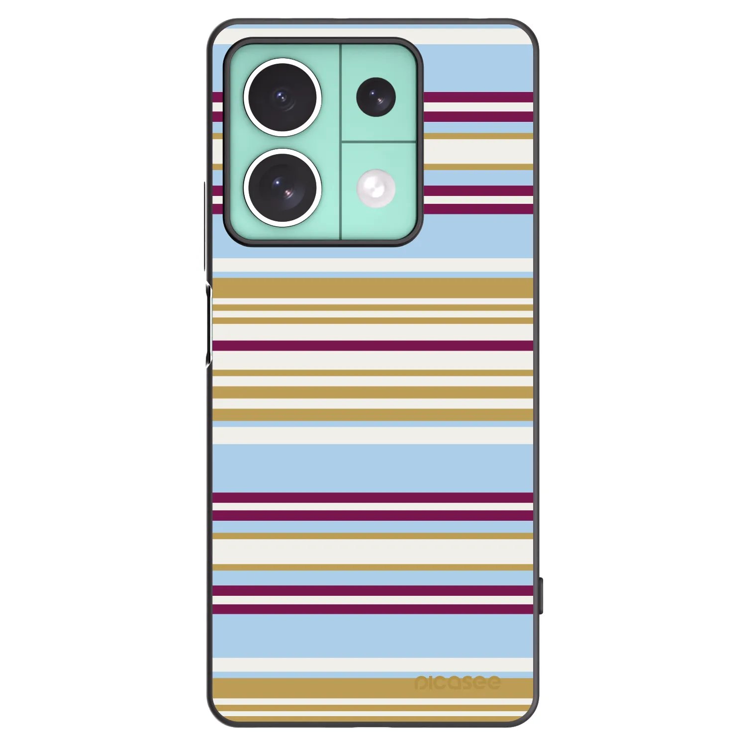 Picasee fekete szilikon tok az alábbi mobiltelefonokra Xiaomi Redmi Note 13 5G - Souvenir
