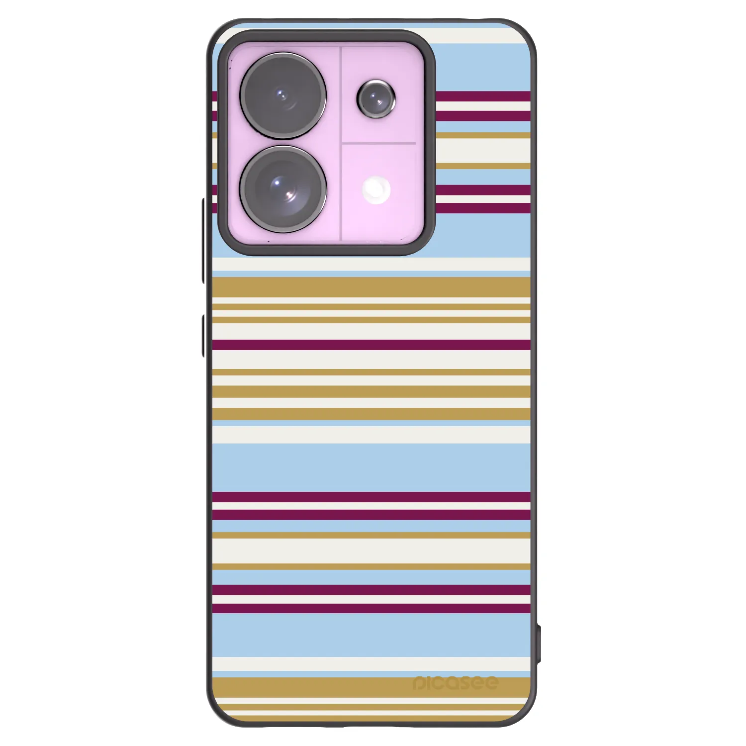 Picasee fekete szilikon tok az alábbi mobiltelefonokra Xiaomi Redmi Note 13 Pro 5G - Souvenir