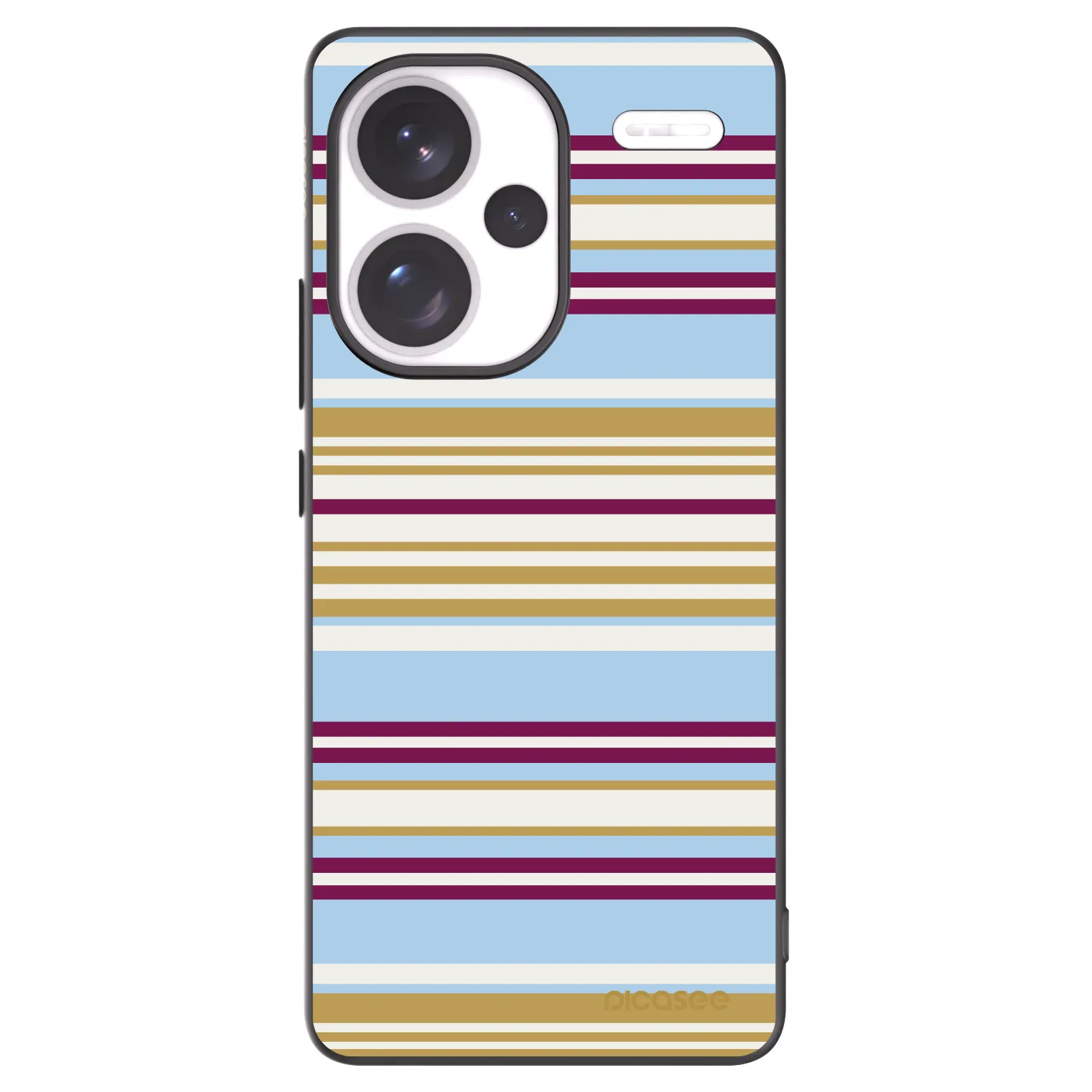 Picasee fekete szilikon tok az alábbi mobiltelefonokra Xiaomi Redmi Note 13 Pro+ 5G - Souvenir