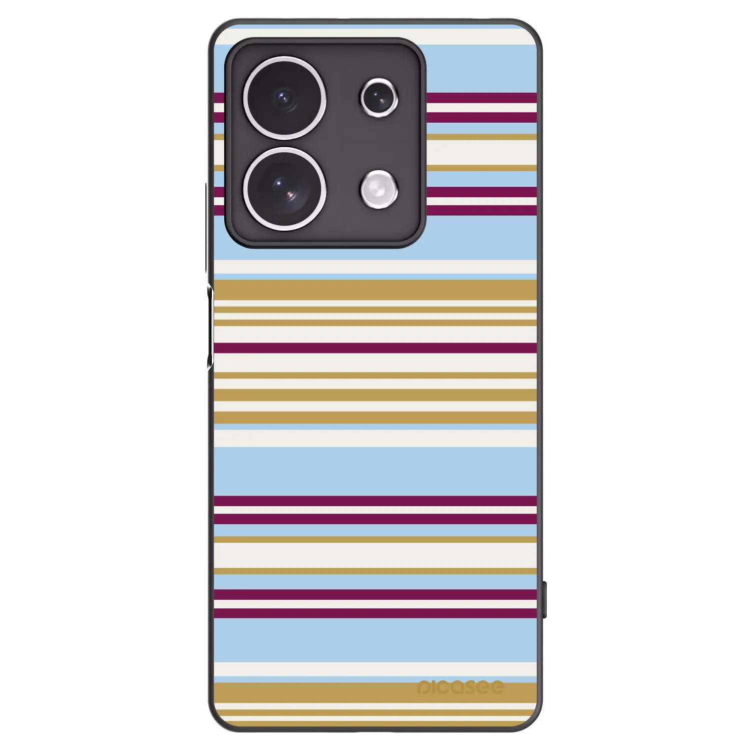 Picasee fekete szilikon tok az alábbi mobiltelefonokra Xiaomi Redmi Note 13 4G - Souvenir