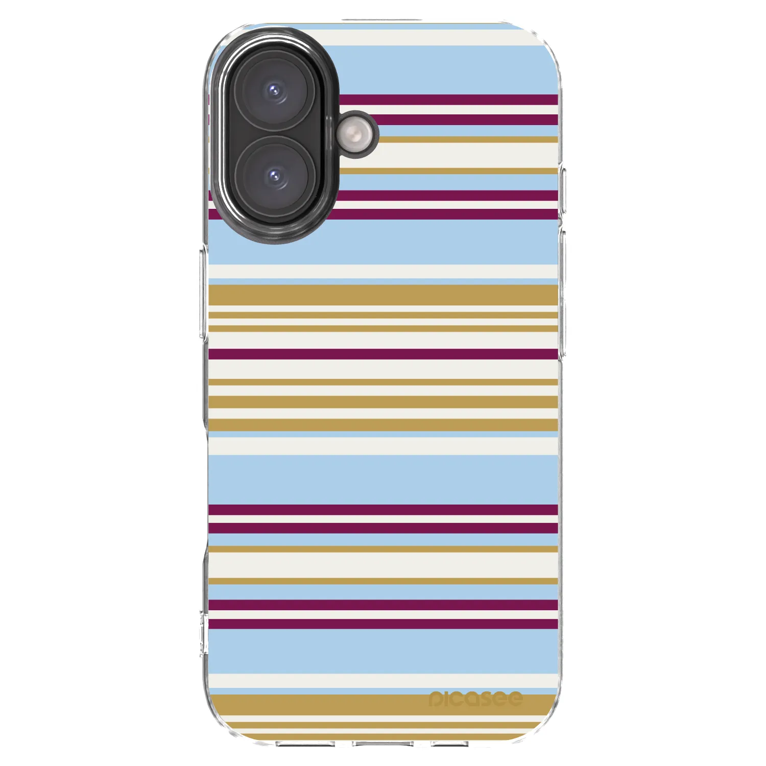 Picasee átlátszó szilikon tok az alábbi mobiltelefonokra Apple iPhone 16 - Souvenir