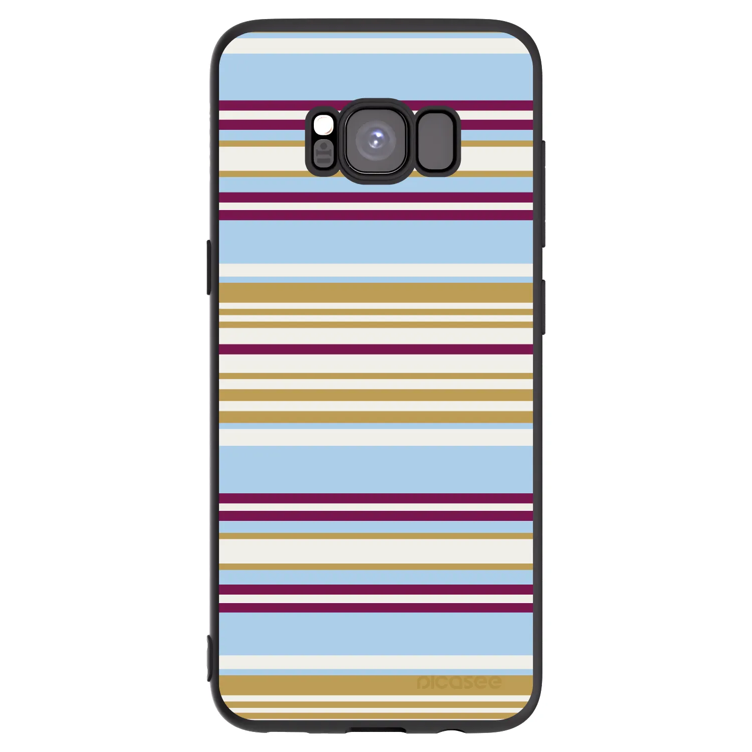Picasee fekete szilikon tok az alábbi mobiltelefonokra Samsung Galaxy S8 G950F - Souvenir
