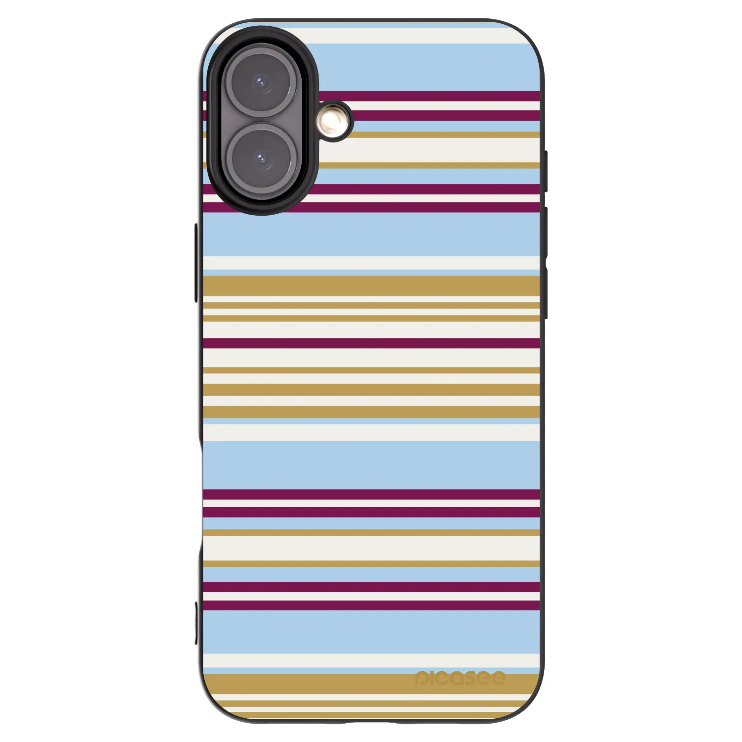 Picasee fekete szilikon tok az alábbi mobiltelefonokra Apple iPhone 16 Plus - Souvenir