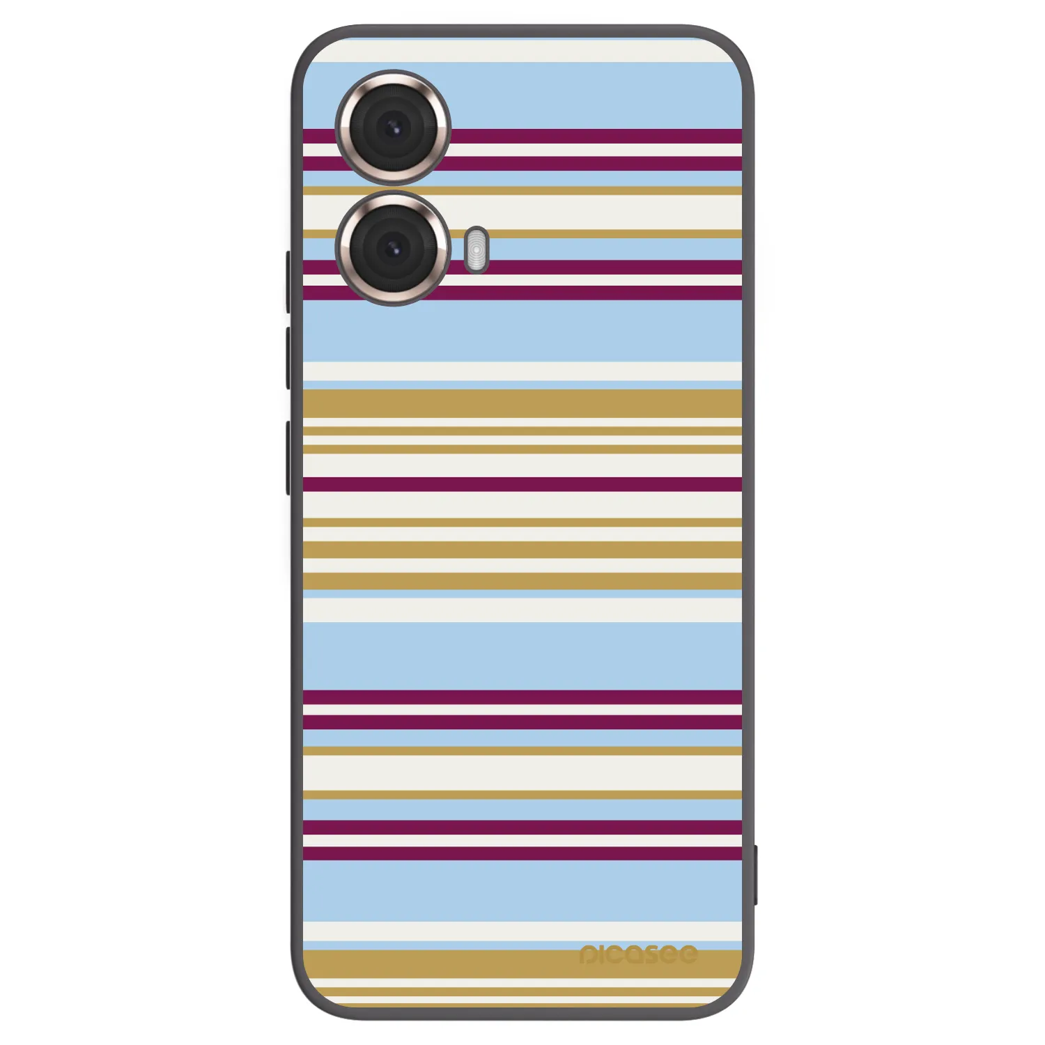 Picasee fekete szilikon tok az alábbi mobiltelefonokra Motorola Moto G85 - Souvenir