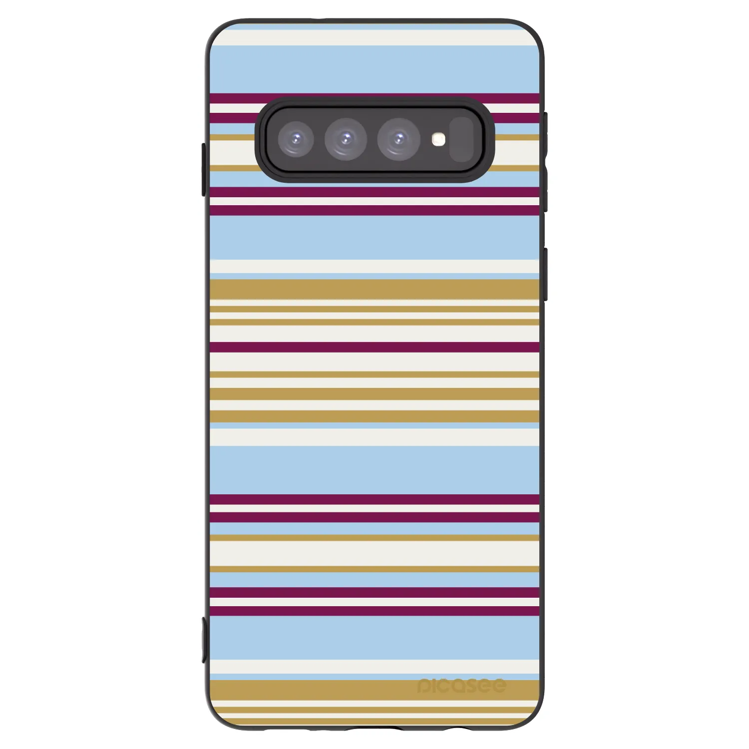 Picasee fekete szilikon tok az alábbi mobiltelefonokra Samsung Galaxy S10 G973 - Souvenir