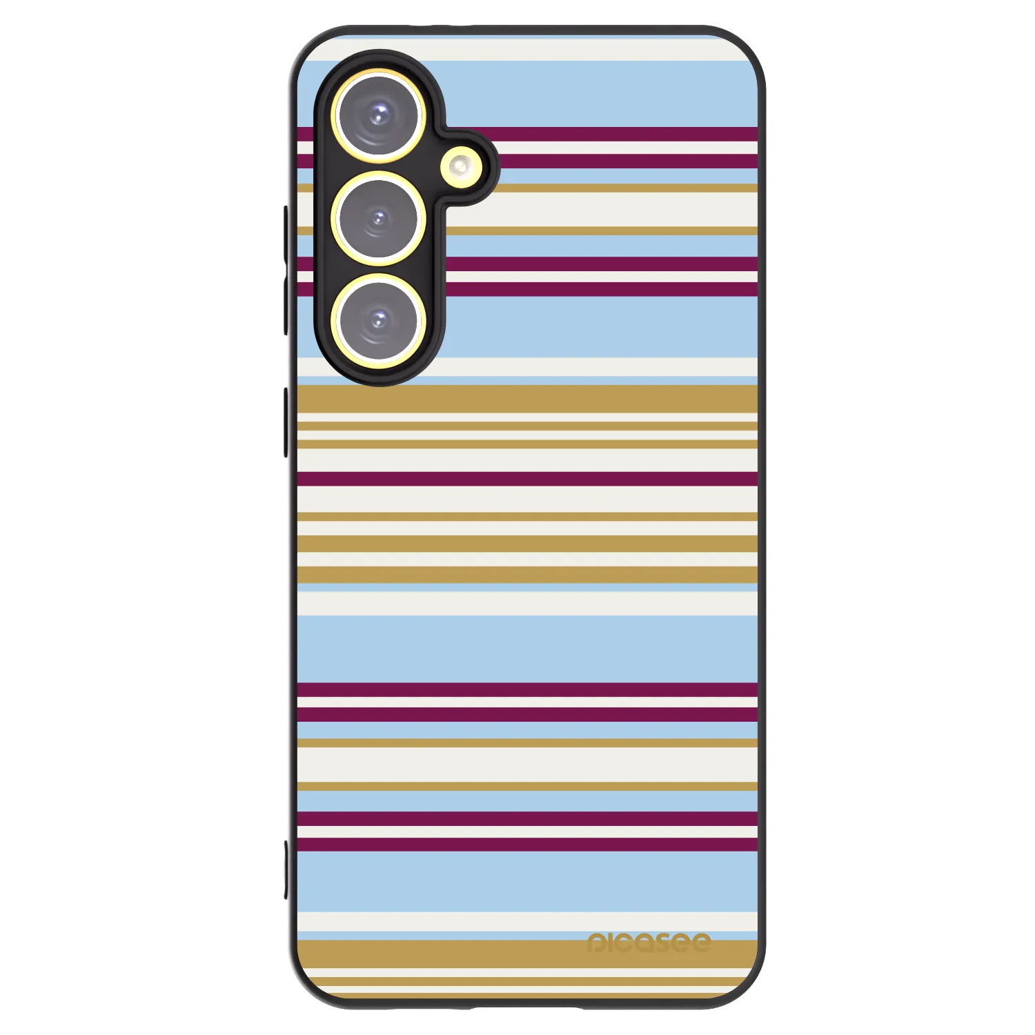 Picasee fekete szilikon tok az alábbi mobiltelefonokra Samsung Galaxy S24 FE S721B - Souvenir