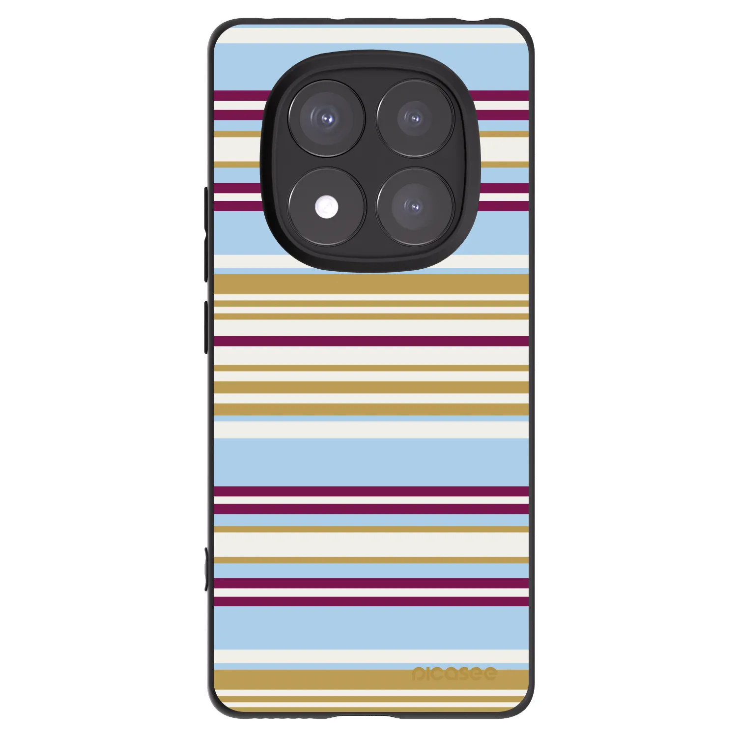 Picasee fekete szilikon tok az alábbi mobiltelefonokra Xiaomi Redmi Note 14 Pro+ 5G - Souvenir
