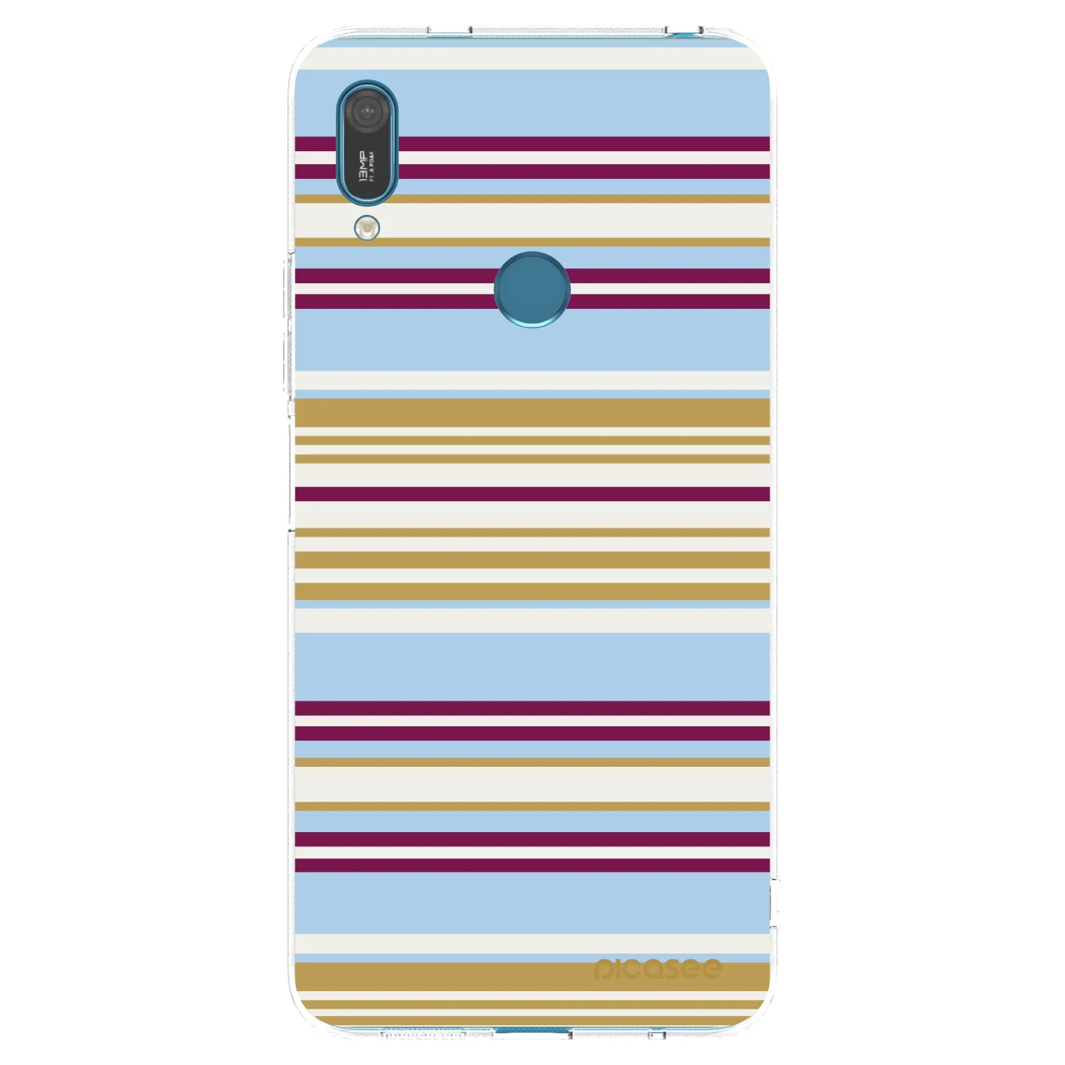 Picasee átlátszó szilikon tok az alábbi mobiltelefonokra Huawei Y7 2019 - Souvenir