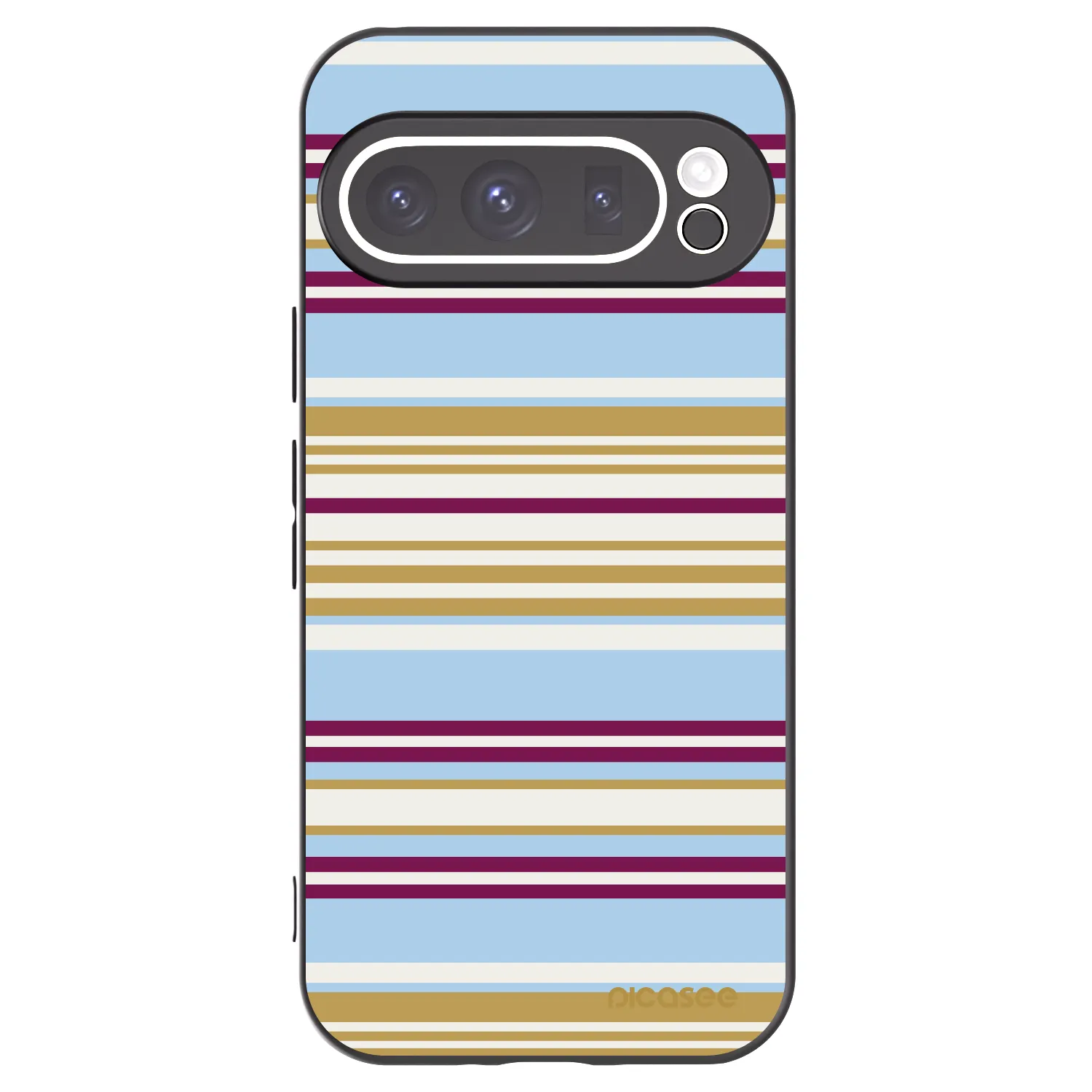 Picasee fekete szilikon tok az alábbi mobiltelefonokra Google Pixel 9 Pro - Souvenir