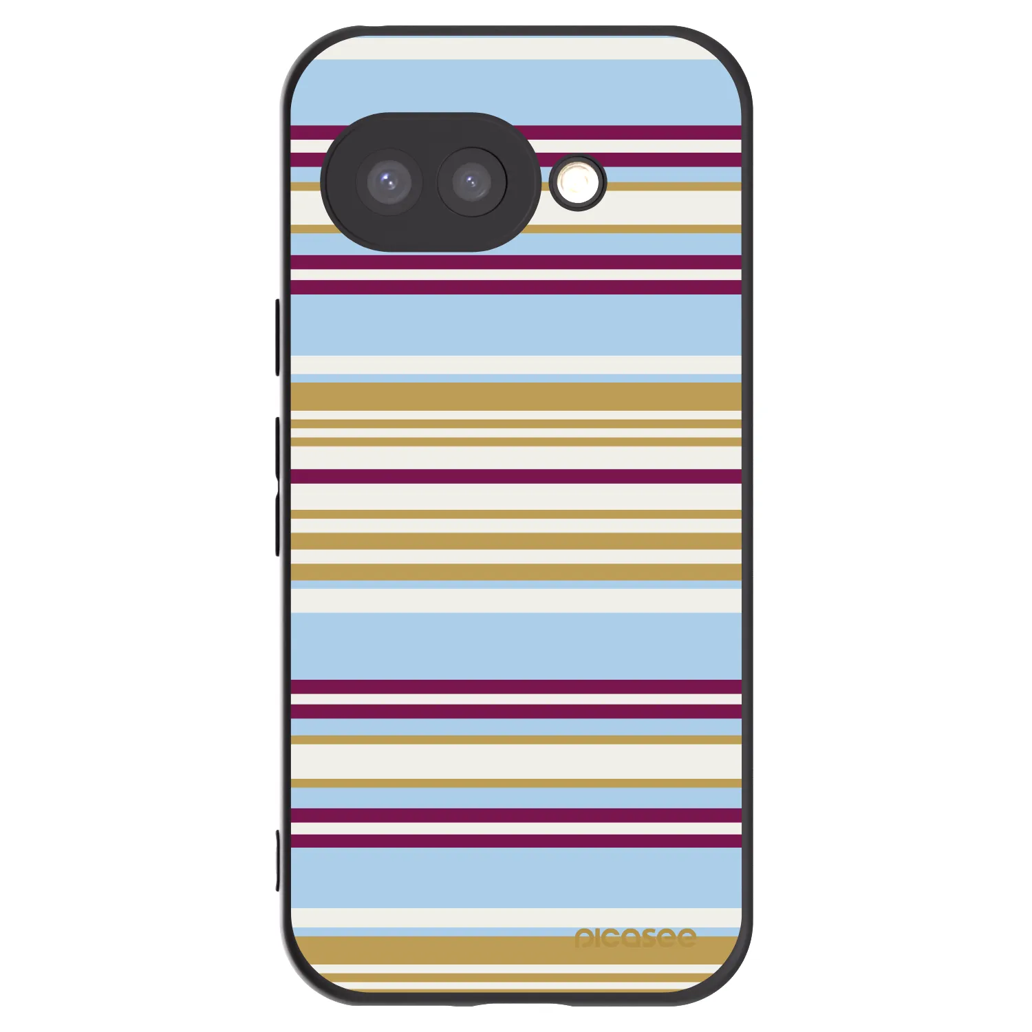 Picasee fekete szilikon tok az alábbi mobiltelefonokra Google Pixel 9a - Souvenir
