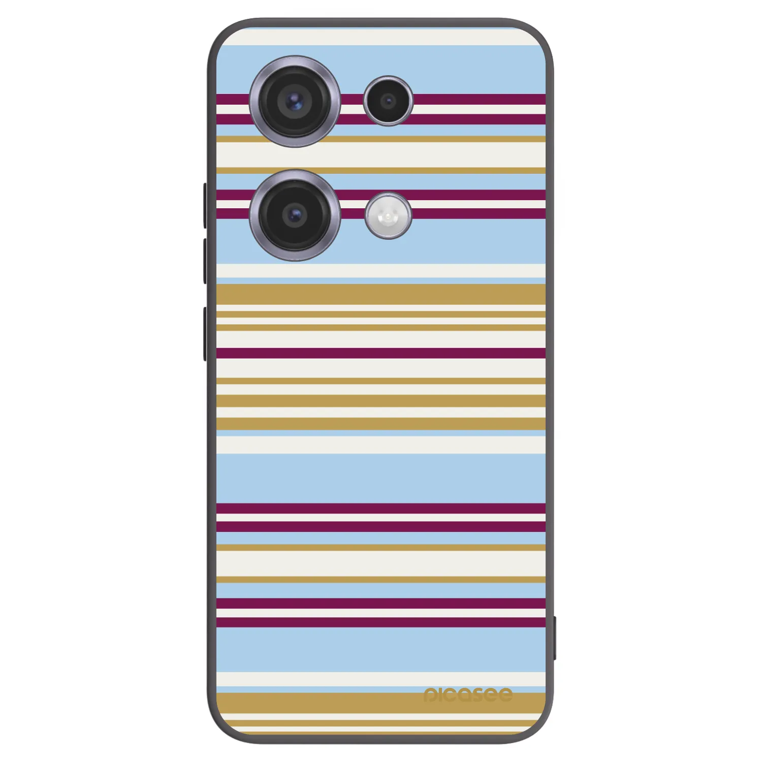 Picasee fekete szilikon tok az alábbi mobiltelefonokra Xiaomi Redmi Note 14S - Souvenir