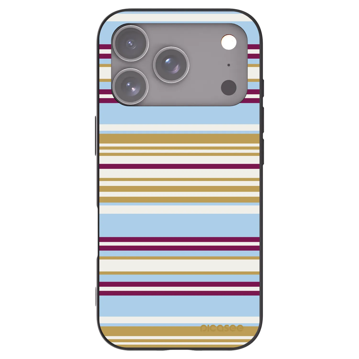 Picasee fekete szilikon tok az alábbi mobiltelefonokra Apple iPhone 17 Pro - Souvenir