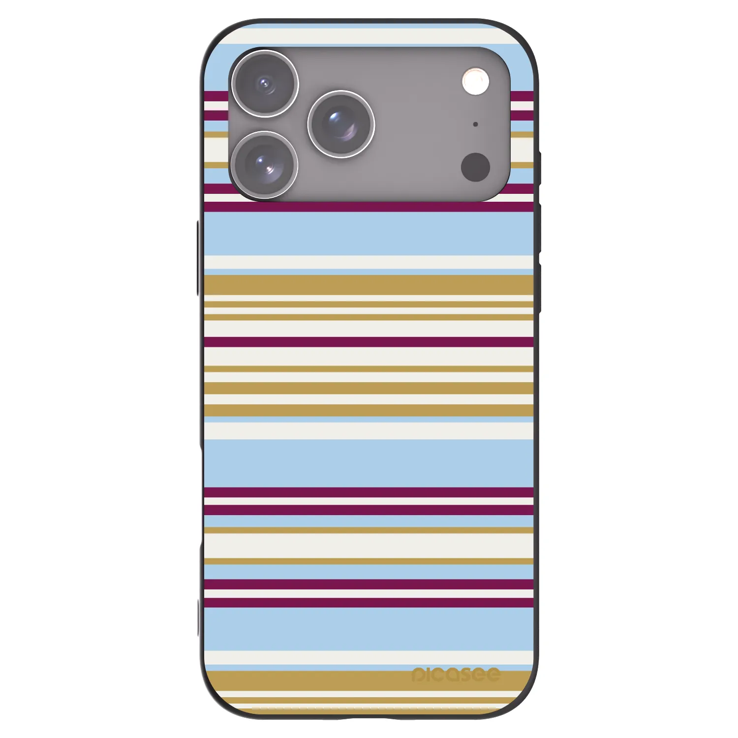Picasee fekete szilikon tok az alábbi mobiltelefonokra Apple iPhone 17 Pro Max - Souvenir