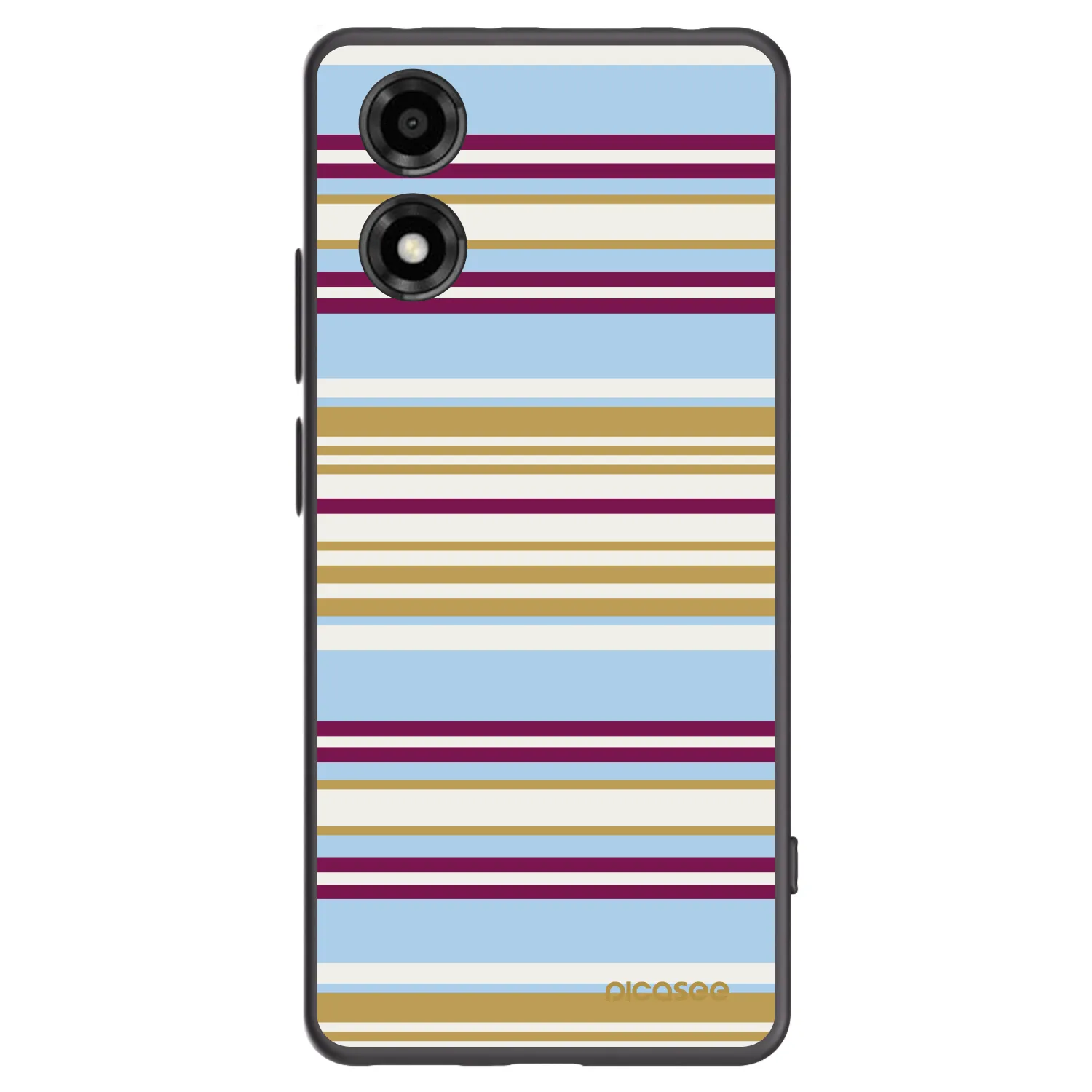 Picasee fekete szilikon tok az alábbi mobiltelefonokra Motorola Moto E14 - Souvenir