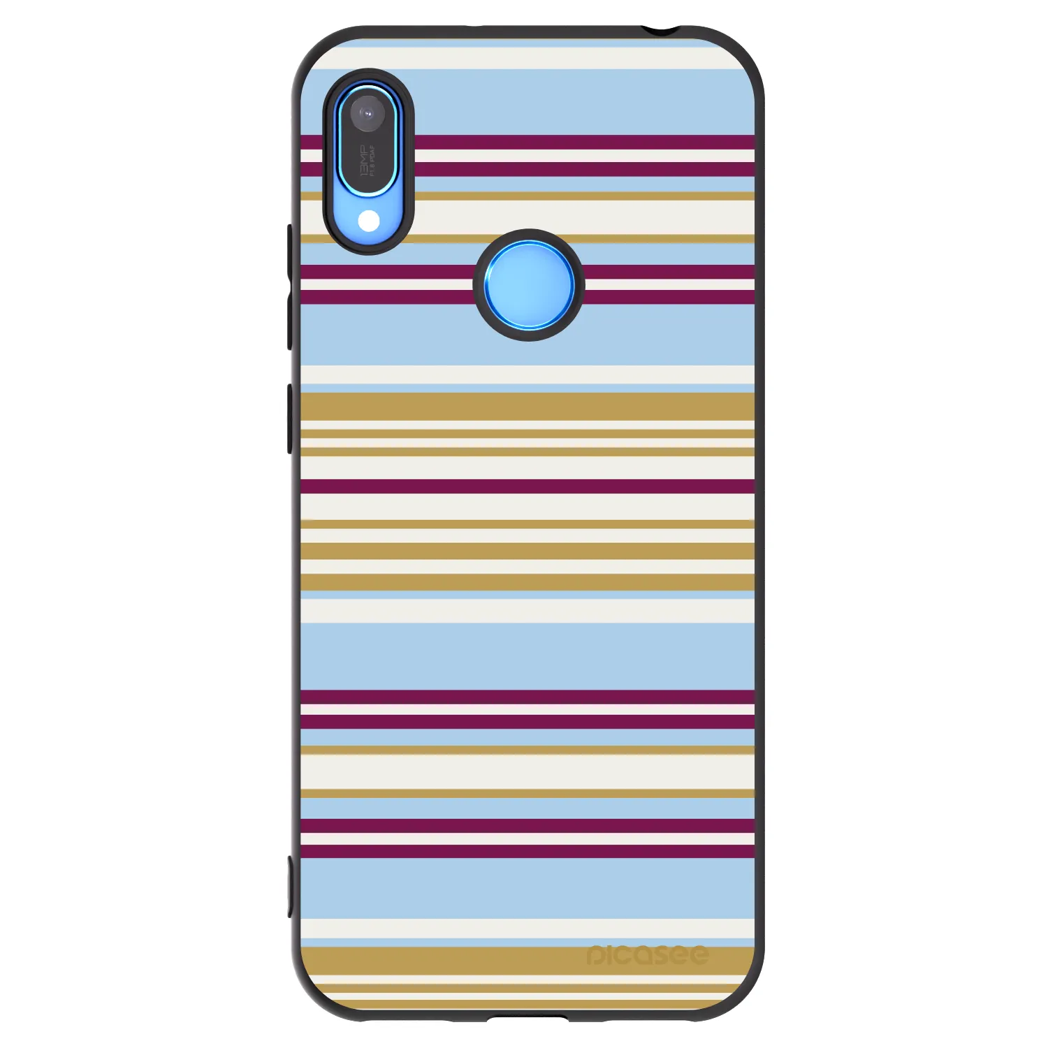 Picasee fekete szilikon tok az alábbi mobiltelefonokra Huawei Y6 2019 - Souvenir