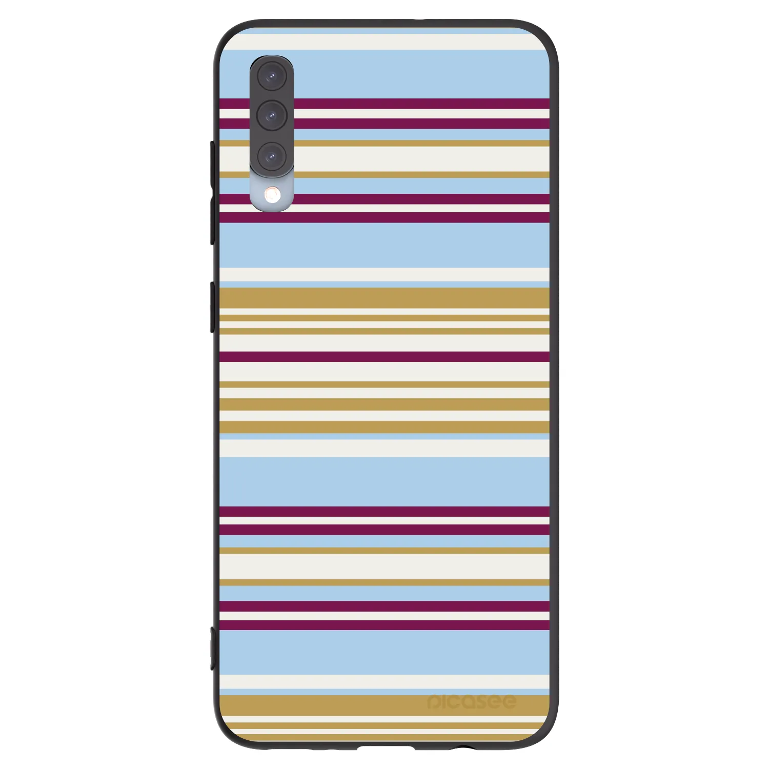 Picasee fekete szilikon tok az alábbi mobiltelefonokra Samsung Galaxy A70 A705F - Souvenir