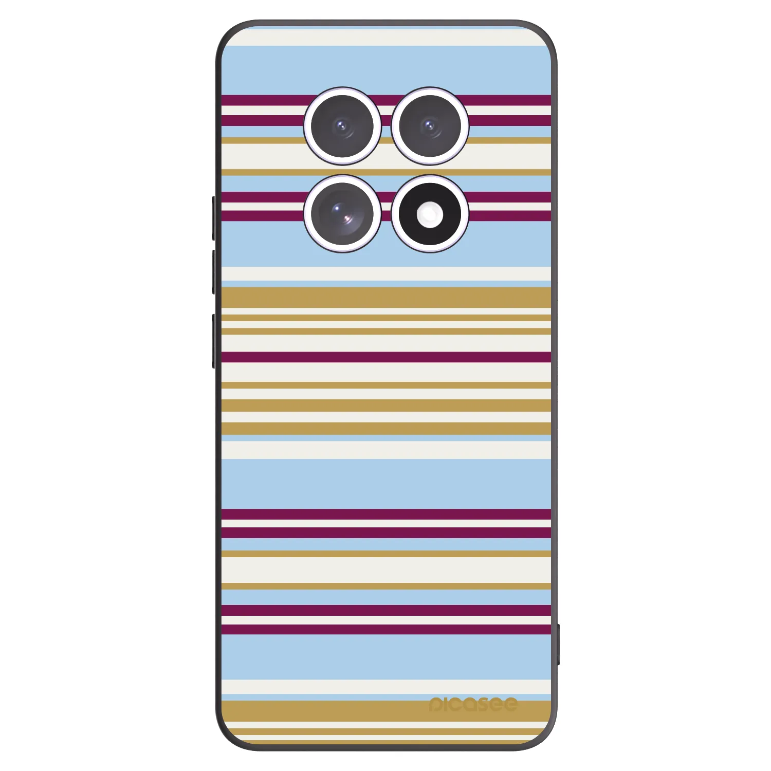 Picasee fekete szilikon tok az alábbi mobiltelefonokra Xiaomi Redmi Note 15 4G - Souvenir