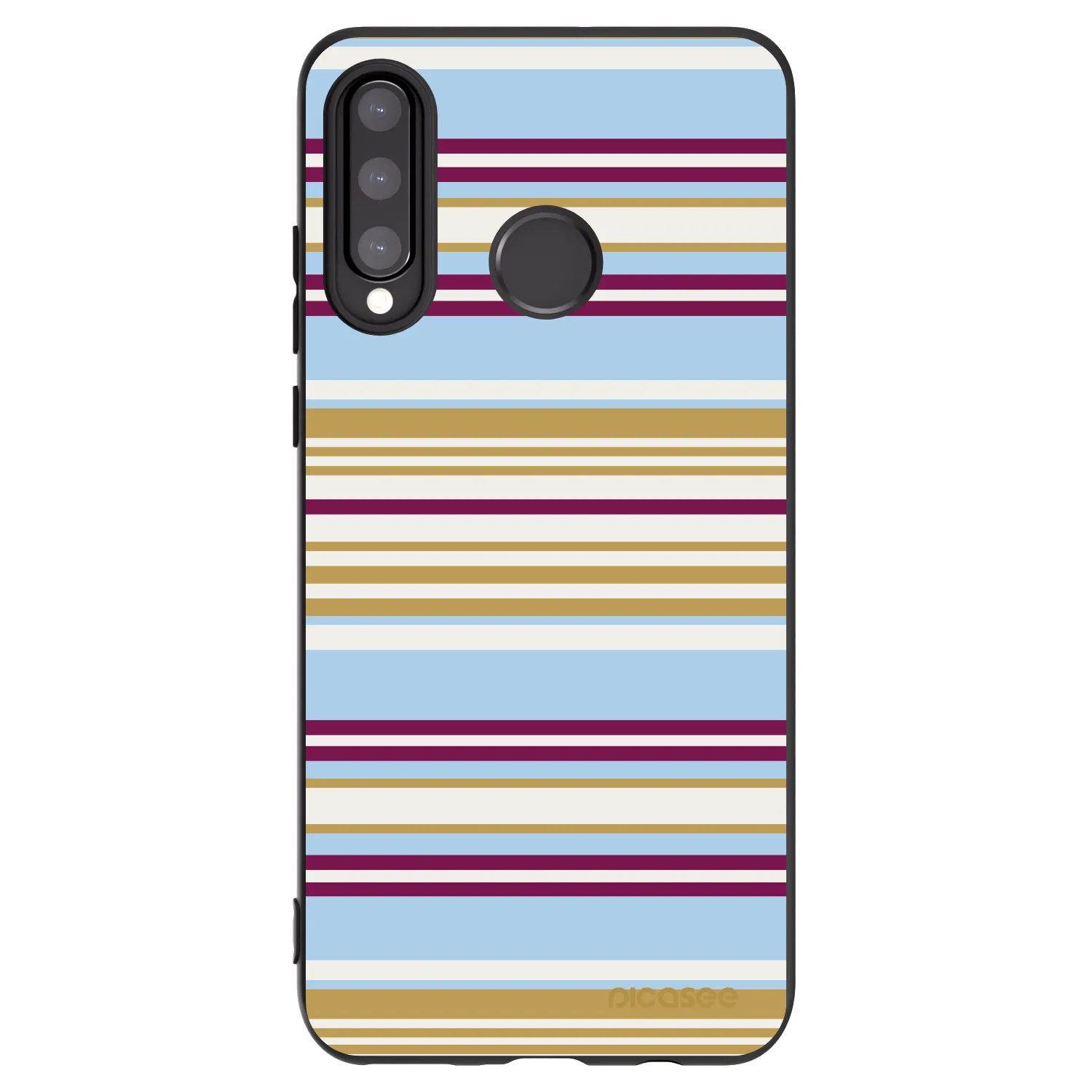 Picasee fekete szilikon tok az alábbi mobiltelefonokra Huawei P30 Lite - Souvenir