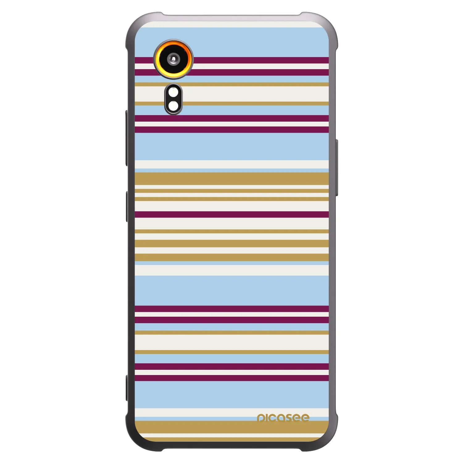 Picasee fekete szilikon tok az alábbi mobiltelefonokra Samsung Galaxy XCover 7 - Souvenir