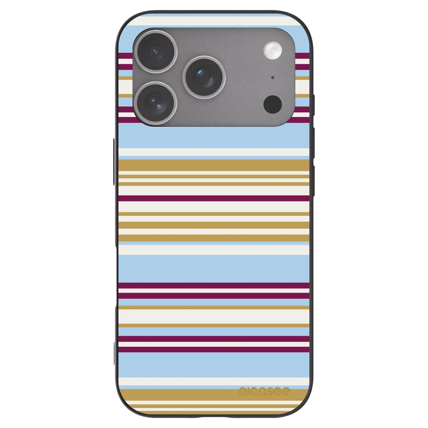 Picasee fekete szilikon tok az alábbi mobiltelefonokra Apple iPhone 18 Pro - Souvenir