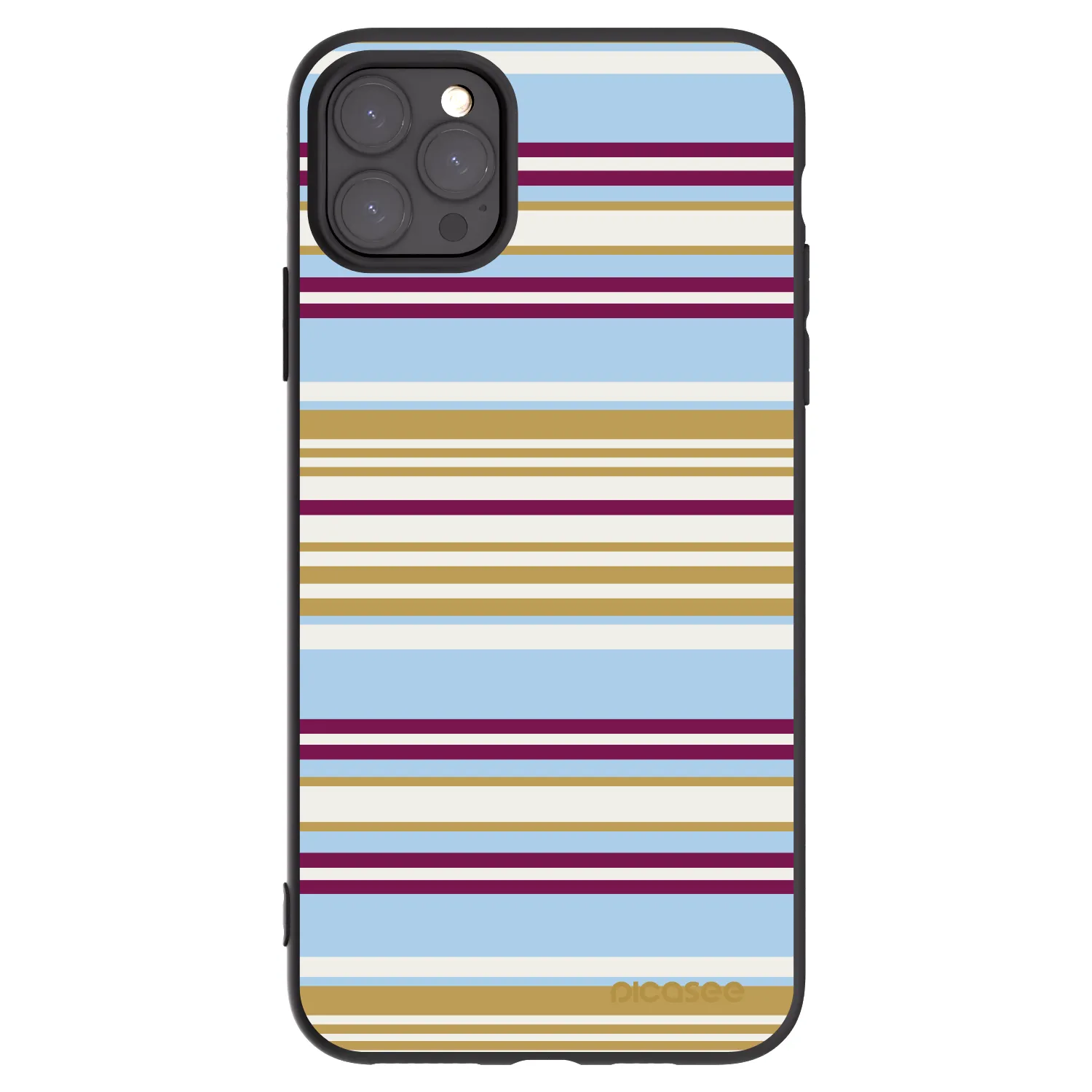 Picasee fekete szilikon tok az alábbi mobiltelefonokra Apple iPhone 11 Pro Max - Souvenir