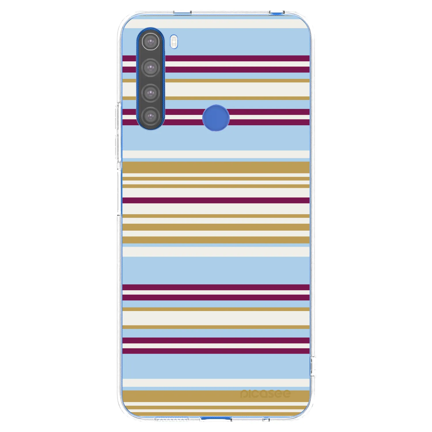 Picasee átlátszó szilikon tok az alábbi mobiltelefonokra Xiaomi Redmi Note 8T - Souvenir