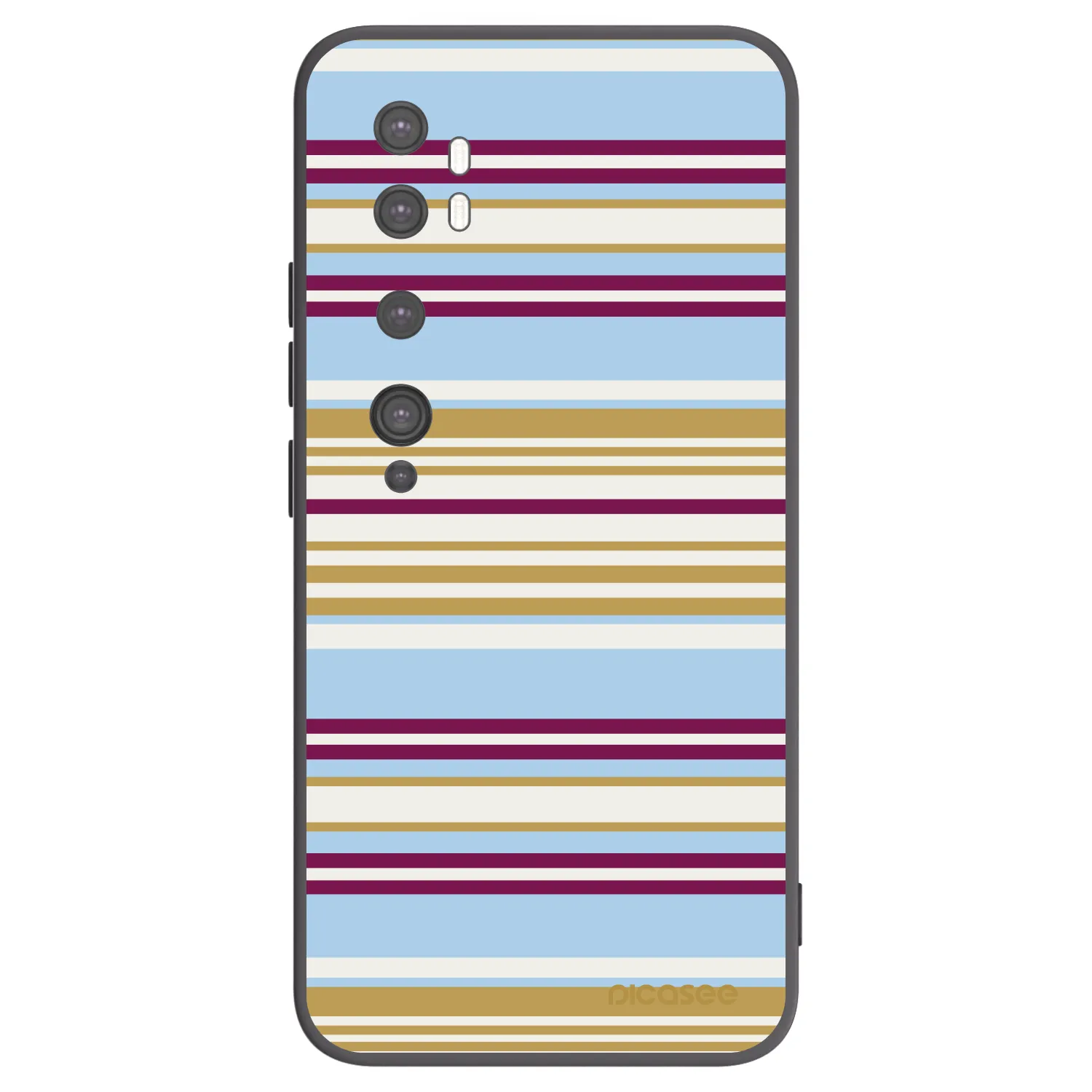 Picasee fekete szilikon tok az alábbi mobiltelefonokra Xiaomi Mi Note 10 (Pro) - Souvenir