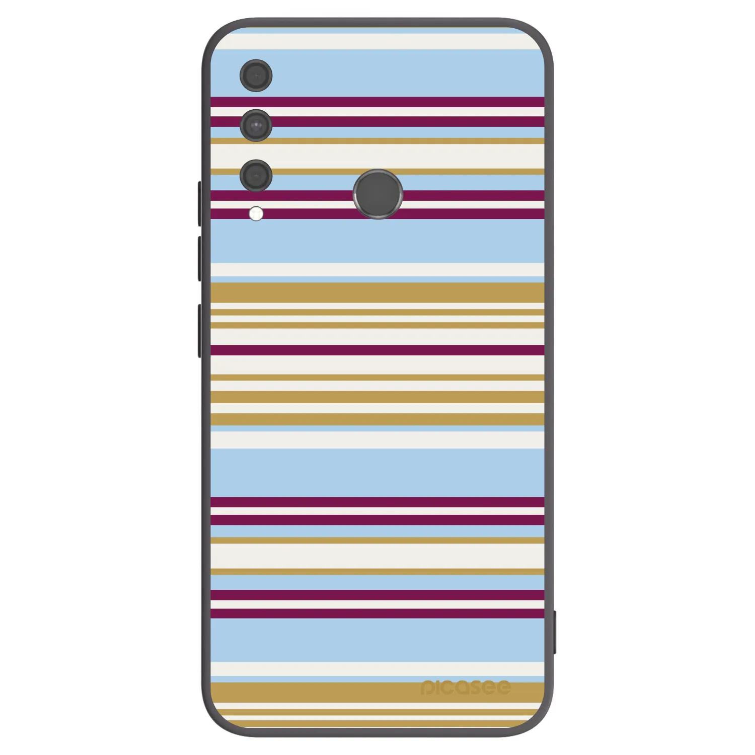 Picasee fekete szilikon tok az alábbi mobiltelefonokra Huawei P40 Lite E - Souvenir