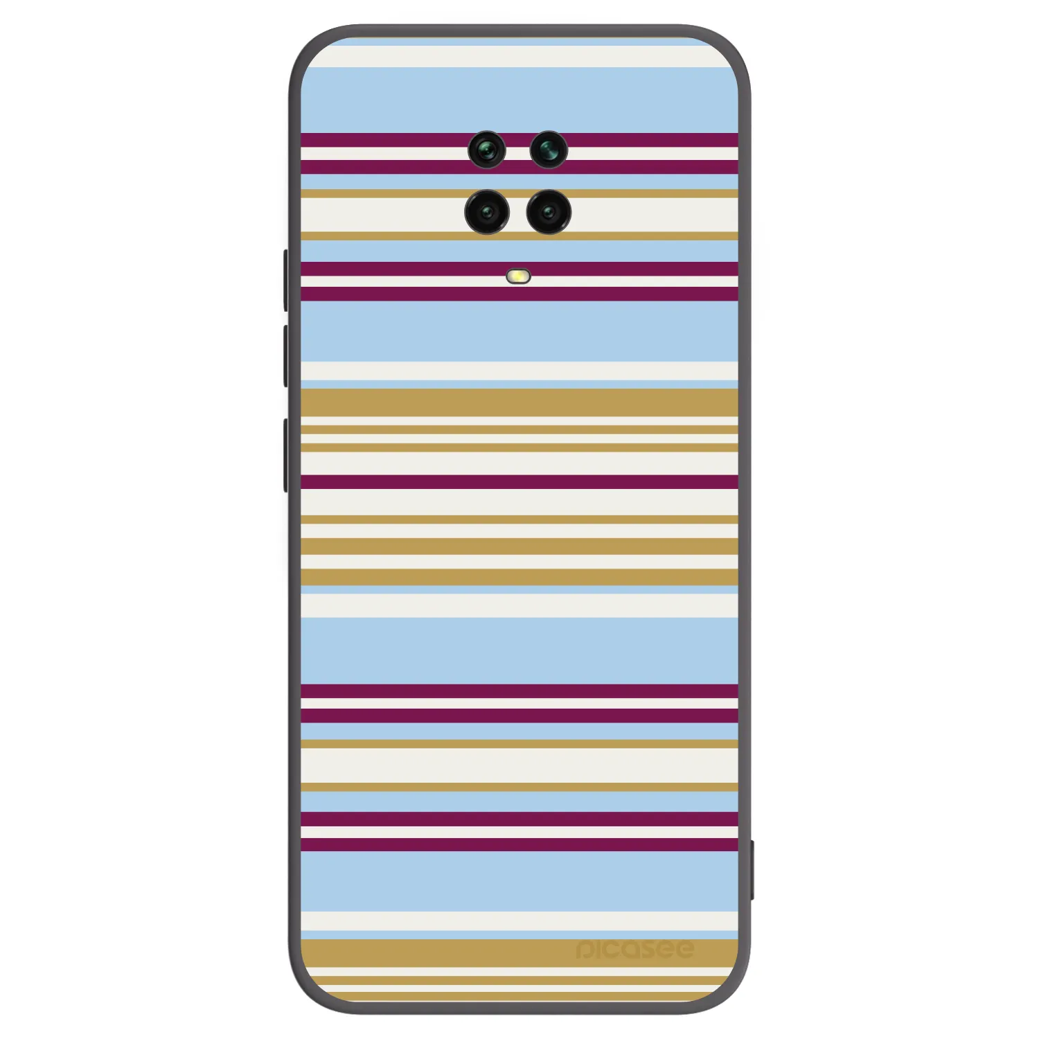 Picasee fekete szilikon tok az alábbi mobiltelefonokra Xiaomi Redmi Note 9 Pro - Souvenir