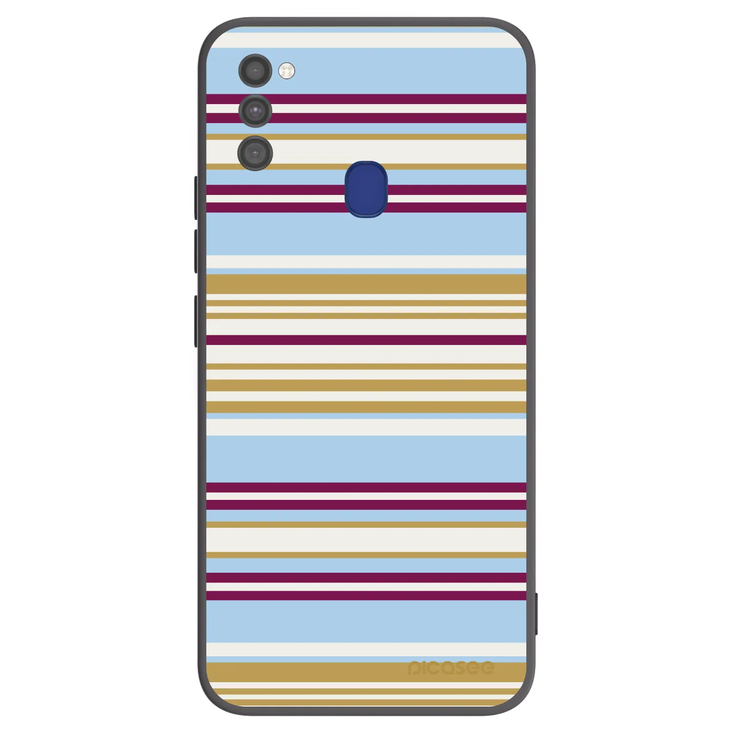 Picasee fekete szilikon tok az alábbi mobiltelefonokra Samsung Galaxy M21 M215F - Souvenir