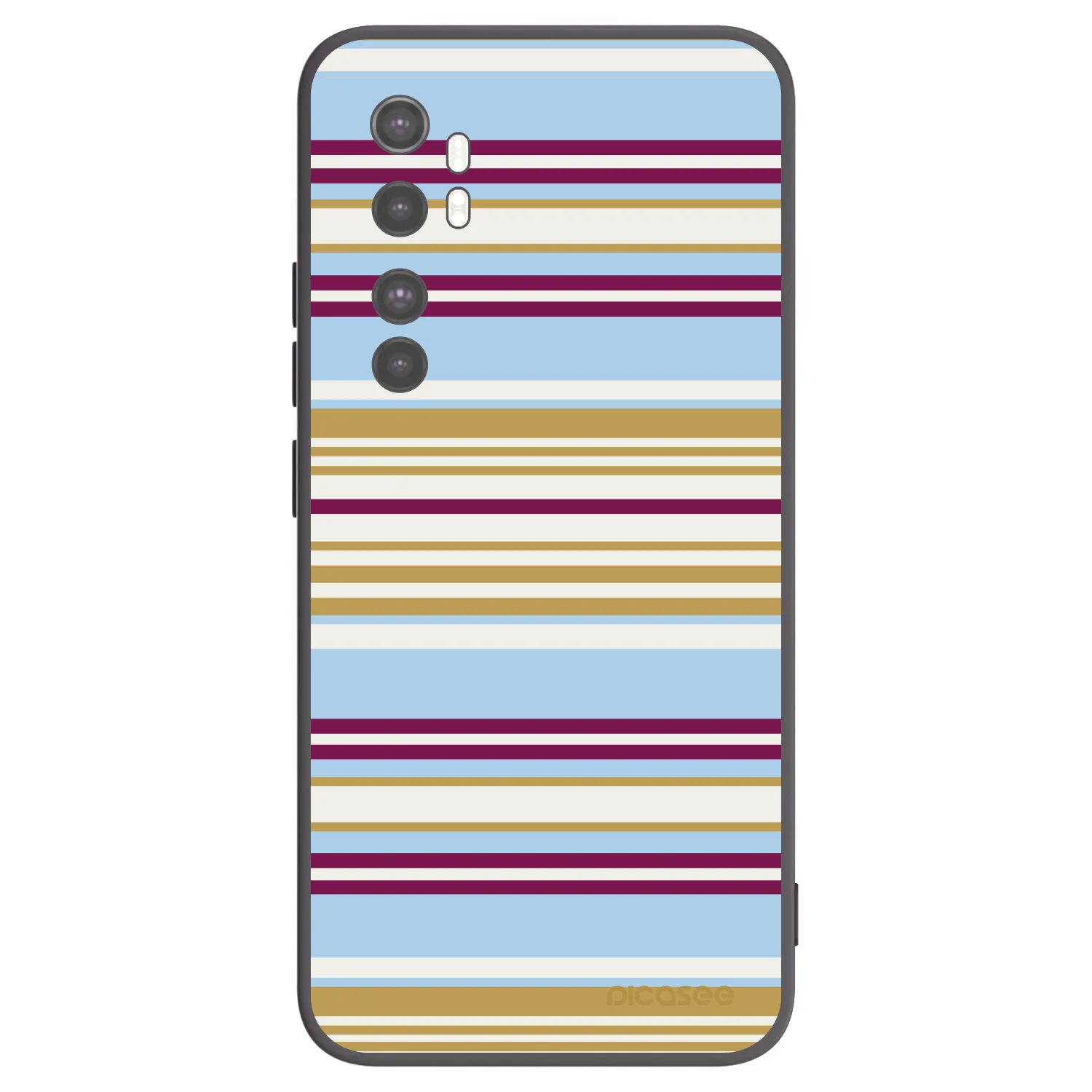 Picasee fekete szilikon tok az alábbi mobiltelefonokra Xiaomi Mi Note 10 Lite - Souvenir