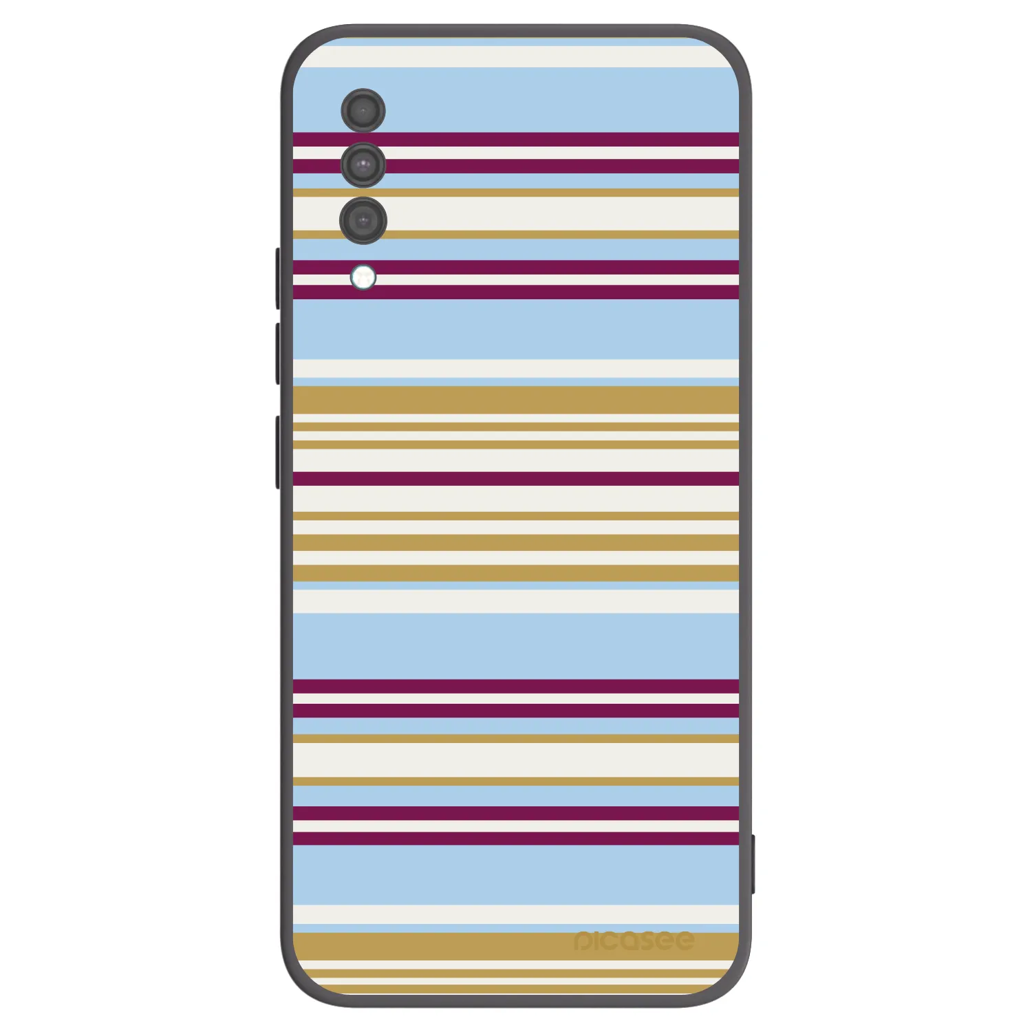 Picasee fekete szilikon tok az alábbi mobiltelefonokra Samsung Galaxy A30s A307F - Souvenir