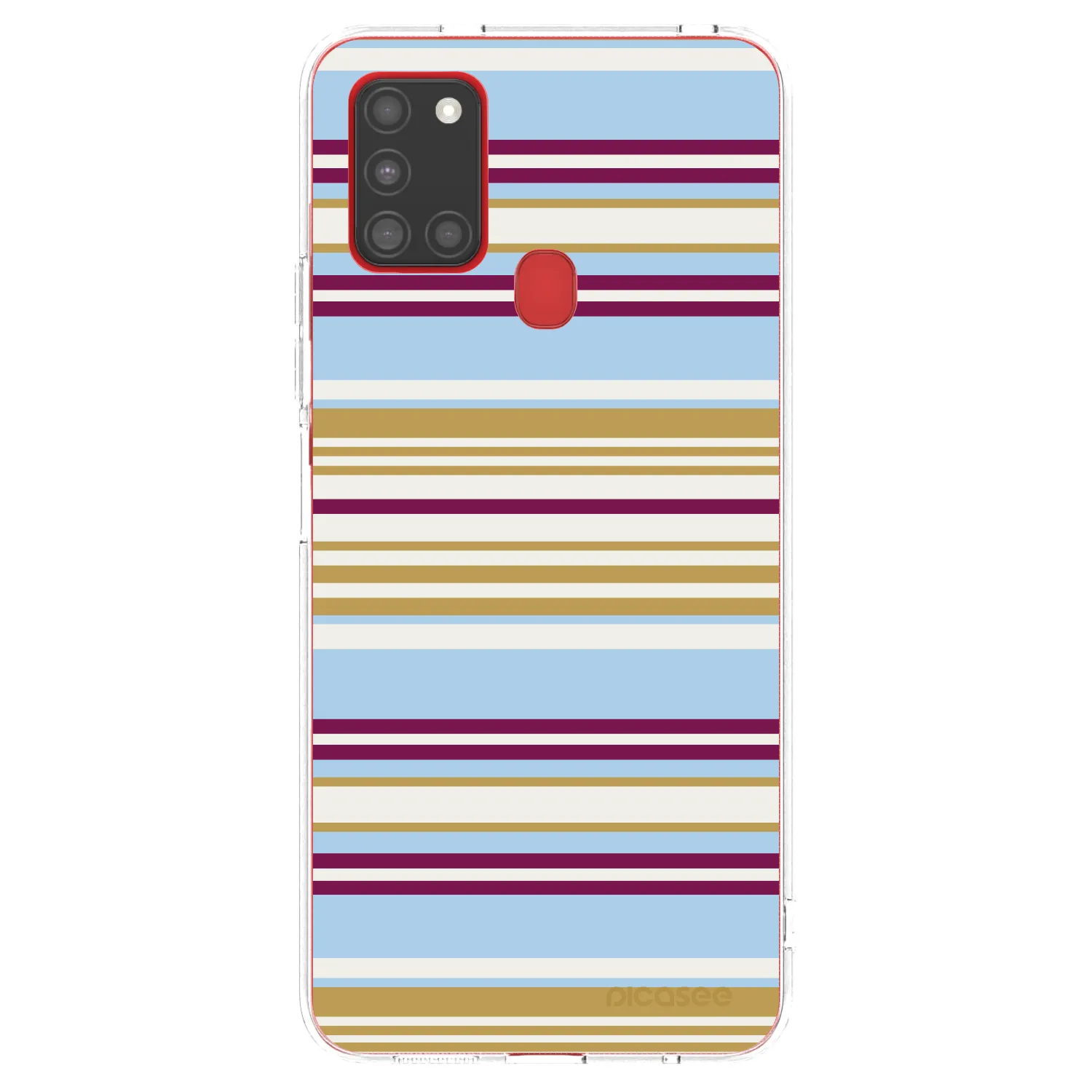 Picasee átlátszó szilikon tok az alábbi mobiltelefonokra Samsung Galaxy A21s - Souvenir