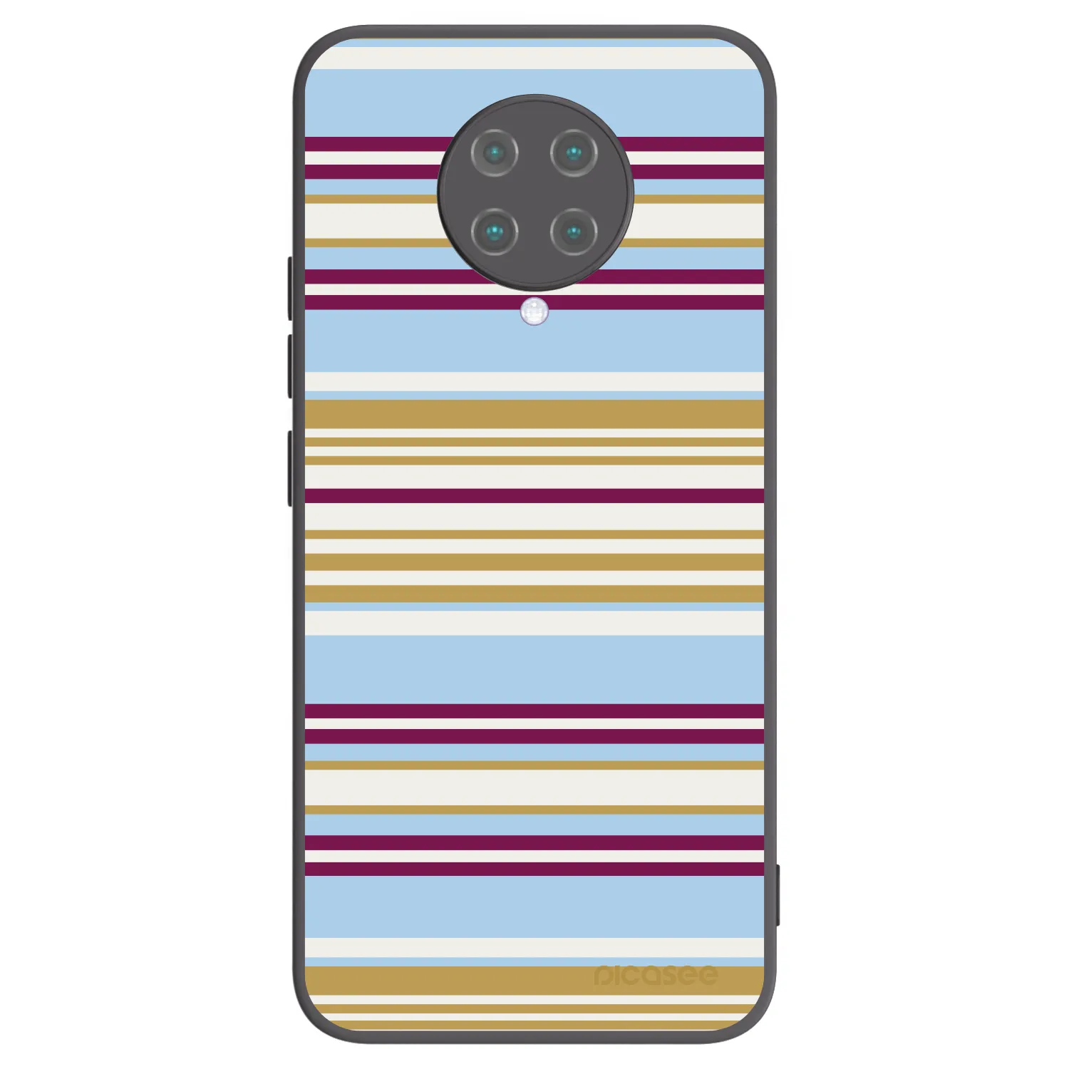 Picasee fekete szilikon tok az alábbi mobiltelefonokra Xiaomi Poco F2 Pro - Souvenir