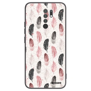 Picasee fekete szilikon tok az alábbi mobiltelefonokra Xiaomi Redmi 9 - Feather 2