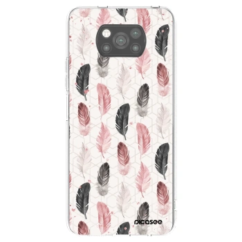 Picasee fekete szilikon tok az alábbi mobiltelefonokra Xiaomi Poco X3 - Feather 2