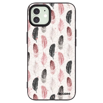 Picasee fekete szilikon tok az alábbi mobiltelefonokra Apple iPhone 12 - Feather 2