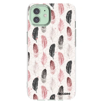 Picasee átlátszó szilikon tok az alábbi mobiltelefonokra Apple iPhone 12 - Feather 2