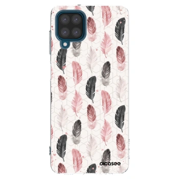 Picasee átlátszó szilikon tok az alábbi mobiltelefonokra Samsung Galaxy A12 A125F - Feather 2
